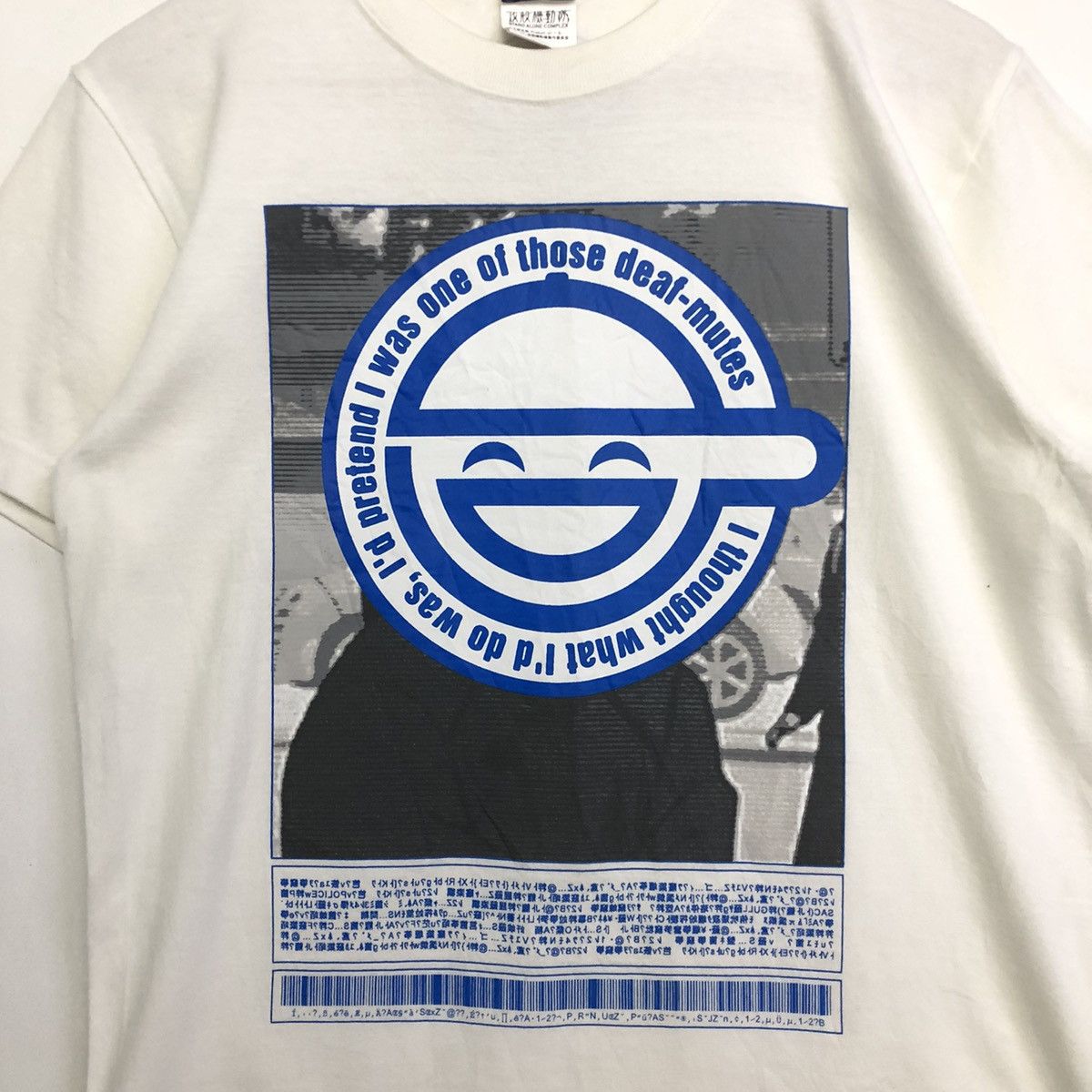 Anime Ghost In The Shell X Cospa Anime Movie Laughing Face Tee Size US S / EU 44-46 / 1 - 3 Thumbnail