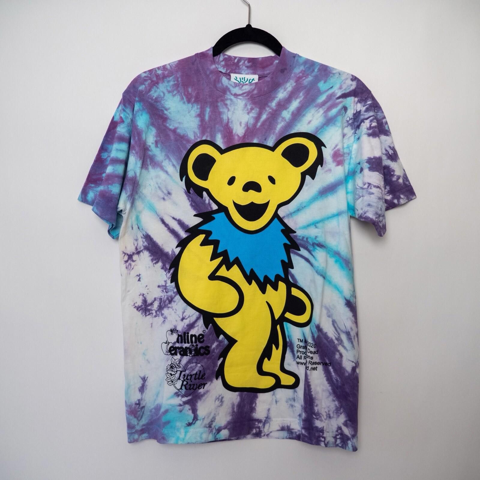 Online Ceramics Online Ceramics Grateful Dead 2020 Bear T-Shirt Small Size US S / EU 44-46 / 1 - 1 Thumbnail