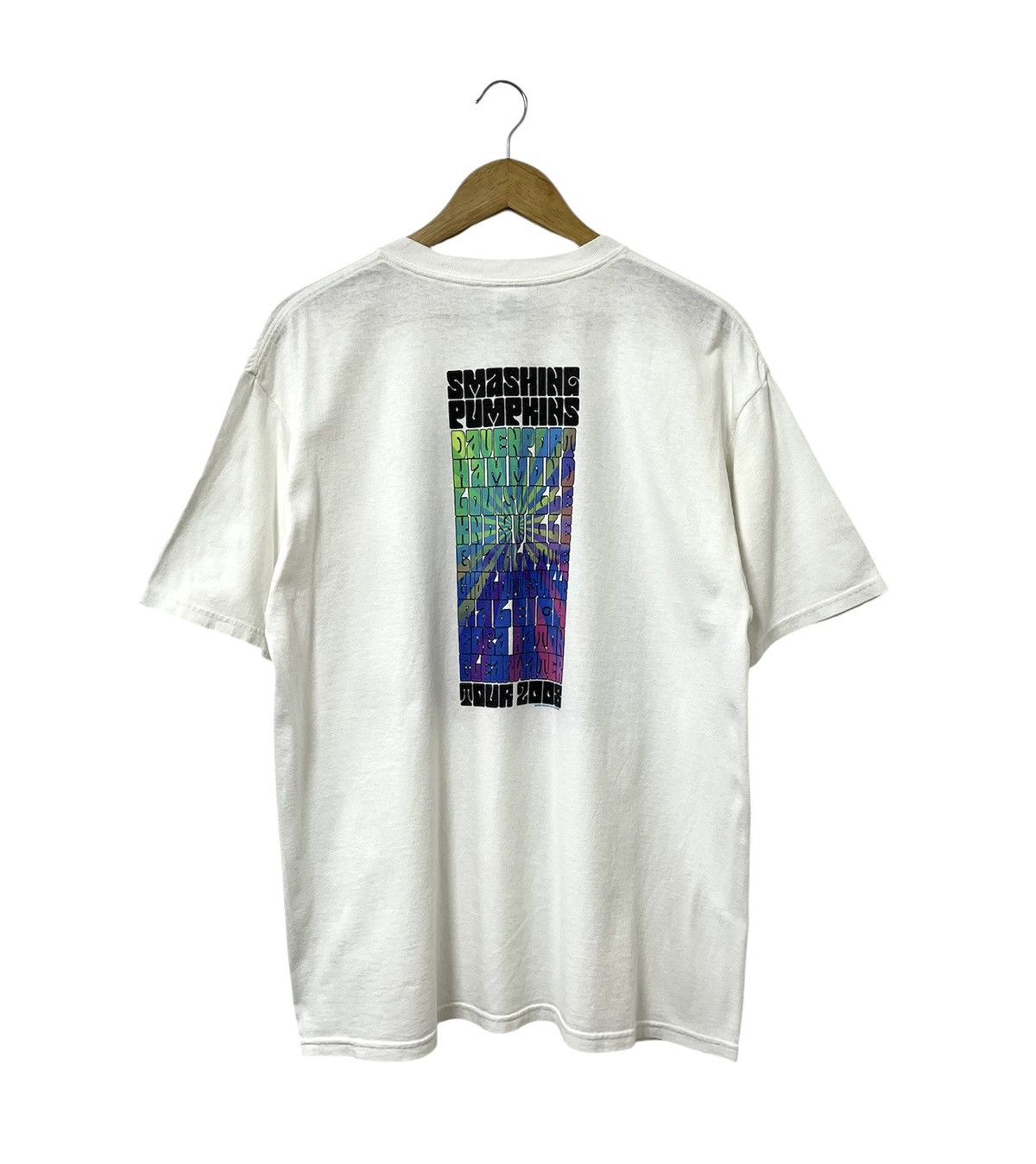 Band Tees VINTAGE 00s THE SMASHING PUMPKINS PSYCHEDELIC TOUR TSHIRT Size US XL / EU 56 / 4 - 9 Thumbnail