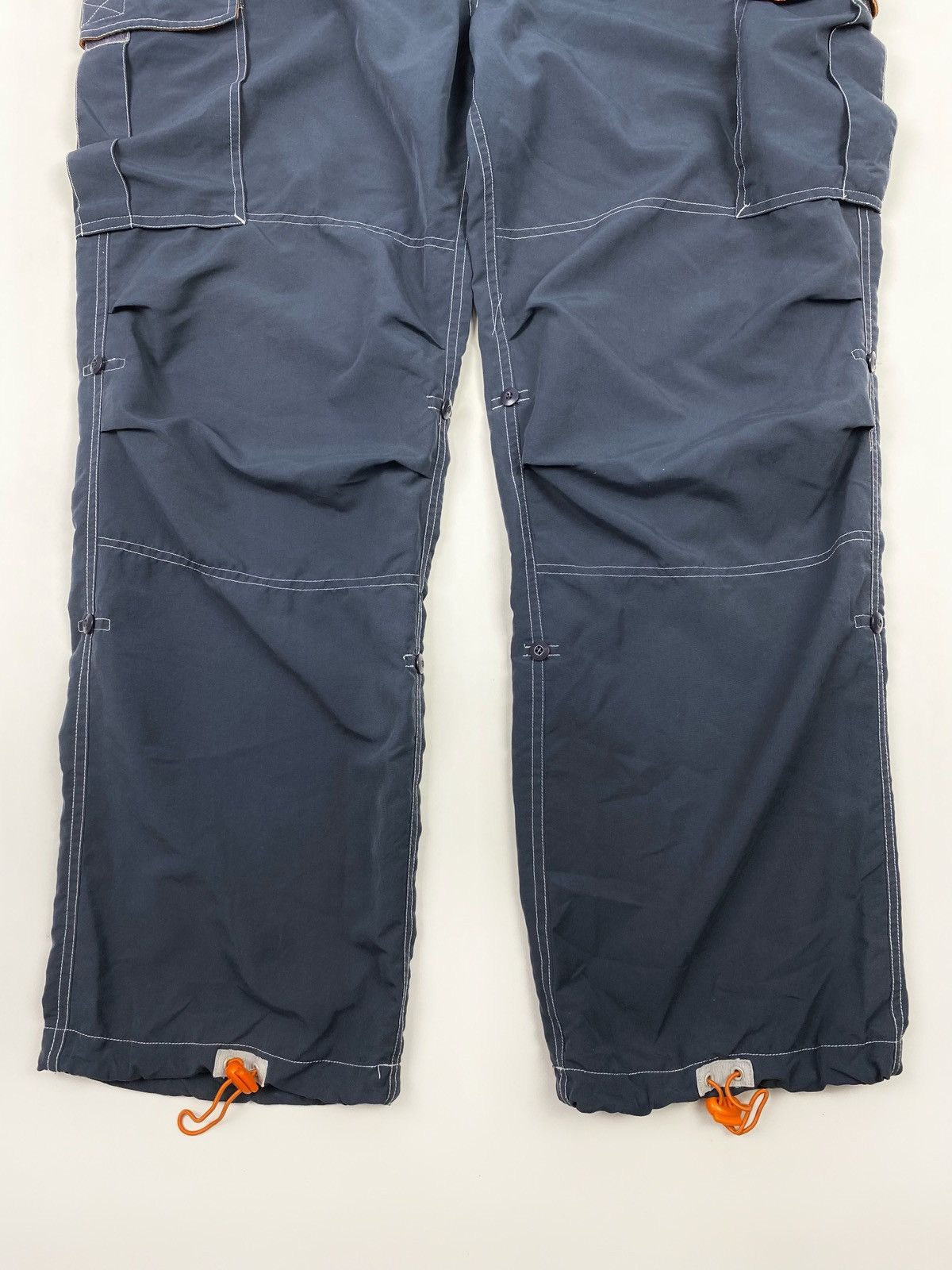 Vintage Y2K Vintage CSActive Lightweight Parachute Navy Cargo Pants Size US 35 - 5 Thumbnail