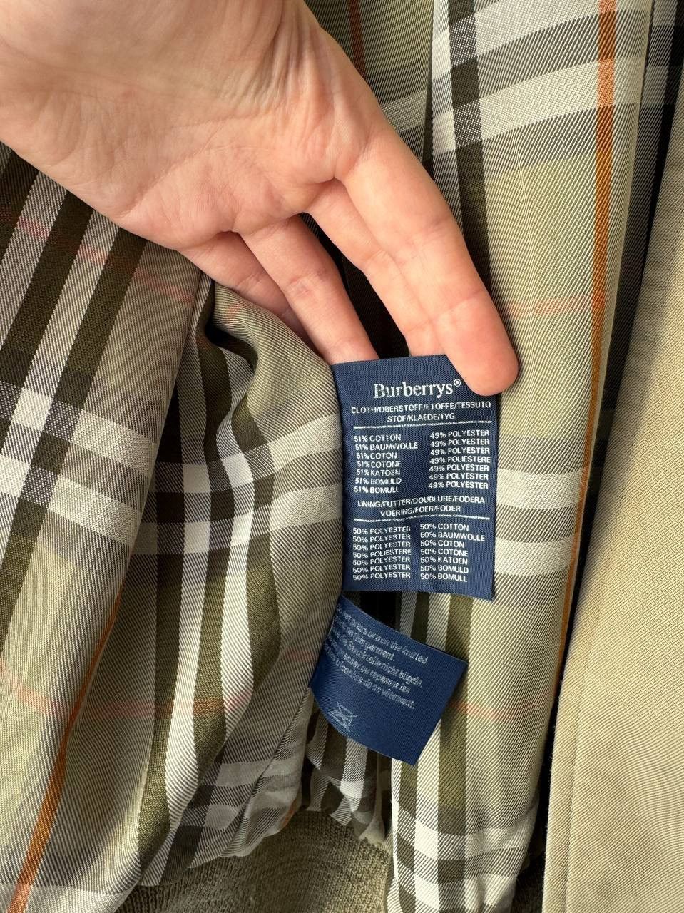 Burberry × Vintage 💥Nova check💥Vintage Burberry Jacket Nova check Size US L / EU 52-54 / 3 - 10 Thumbnail