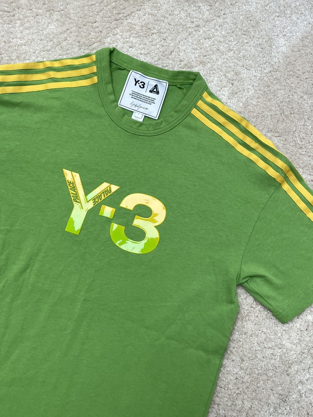 Palace × Y-3 Palace x Y-3 Logo T-Shirt FW22 Size US S / EU 44-46 / 1 - 2 Thumbnail