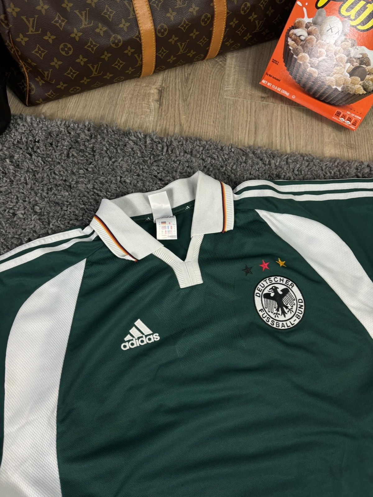 Adidas × Vintage Vintage Germany Adidas 2000/02 Jersey Away Football Shirt Size US XL / EU 56 / 4 - 5 Thumbnail