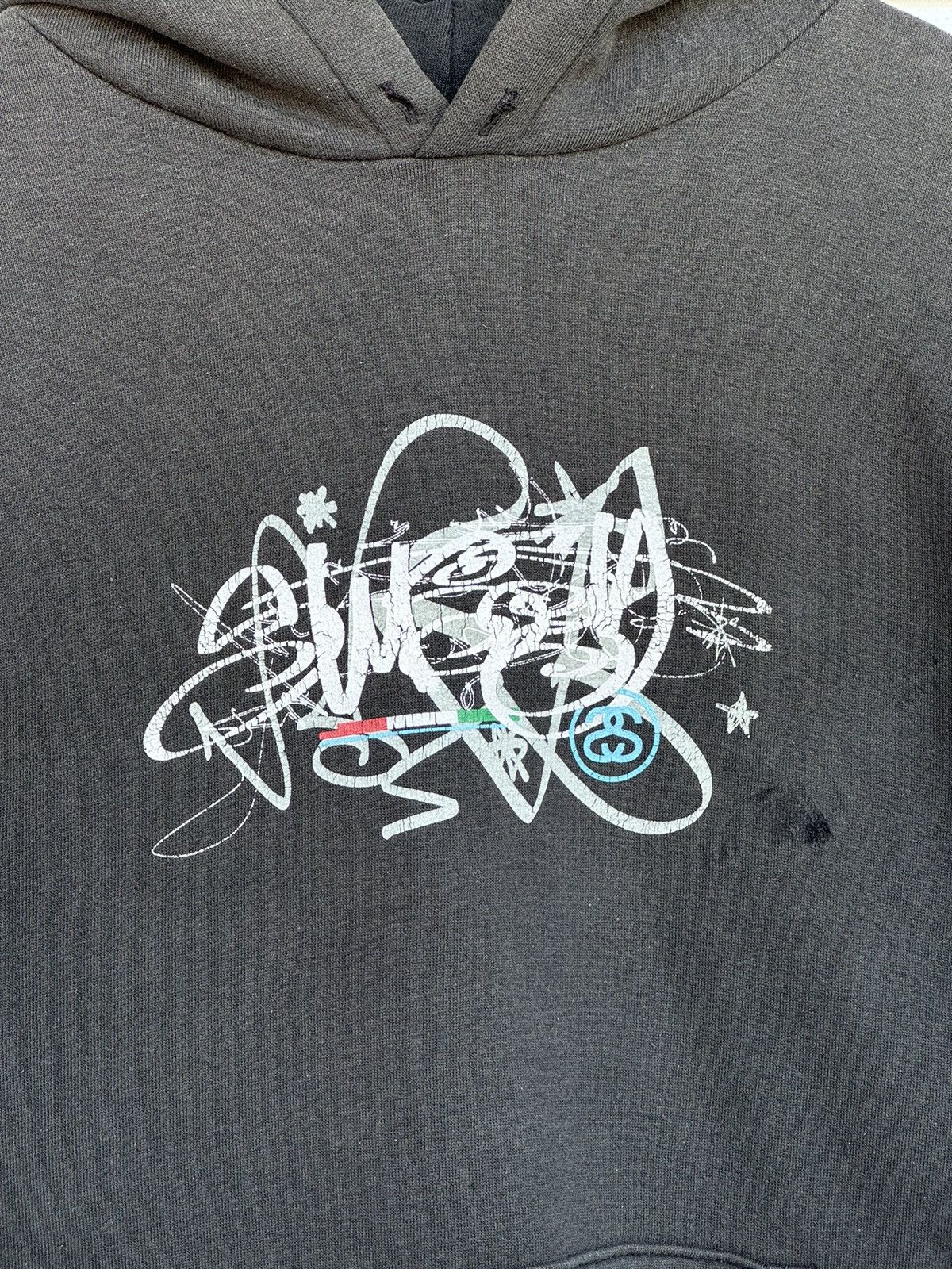 Stussy Vintage Stussy Distressed Hoodies / Travis Flacko Scott Size US L / EU 52-54 / 3 - 3 Thumbnail