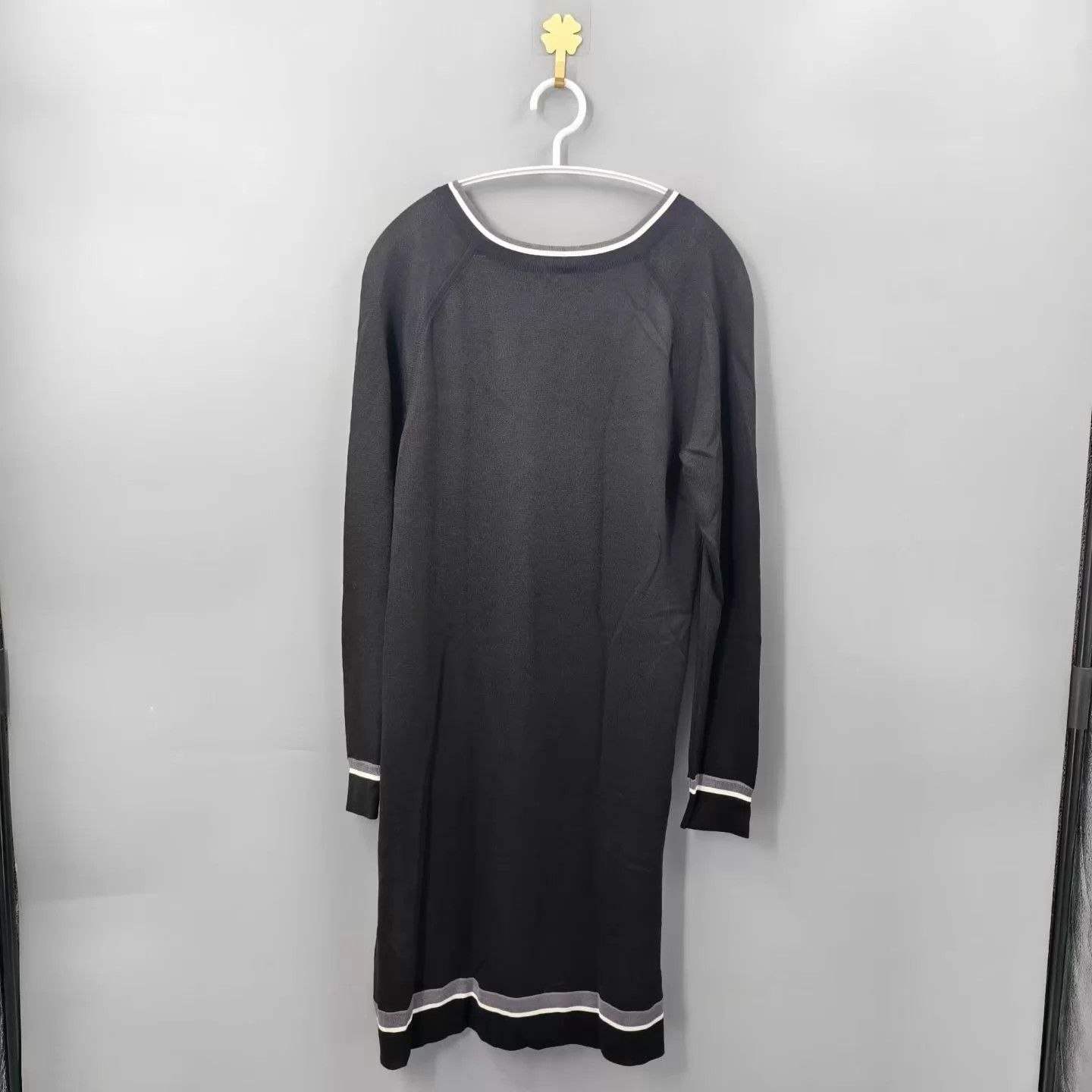 Hermes Hermes polka dot colorblock knit dress 34 Size XS / US 0-2 / IT 36-38 - 2 Thumbnail