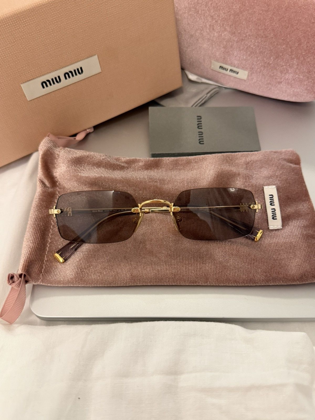 Miu Miu Miumiu sunglasses new Size ONE SIZE - 1 Thumbnail