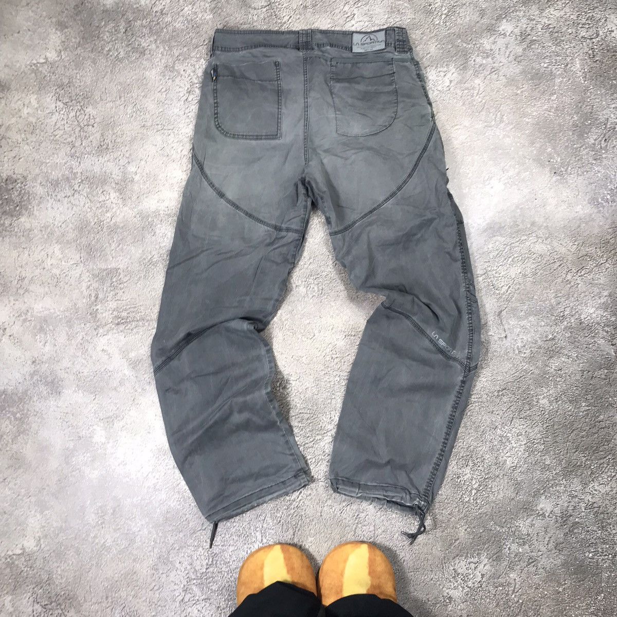 Vintage Vintage Y2K Baggy Parachute Pants Grunge Techwear Logo 34 Size 34" / US 12 / IT 48 - 4 Thumbnail