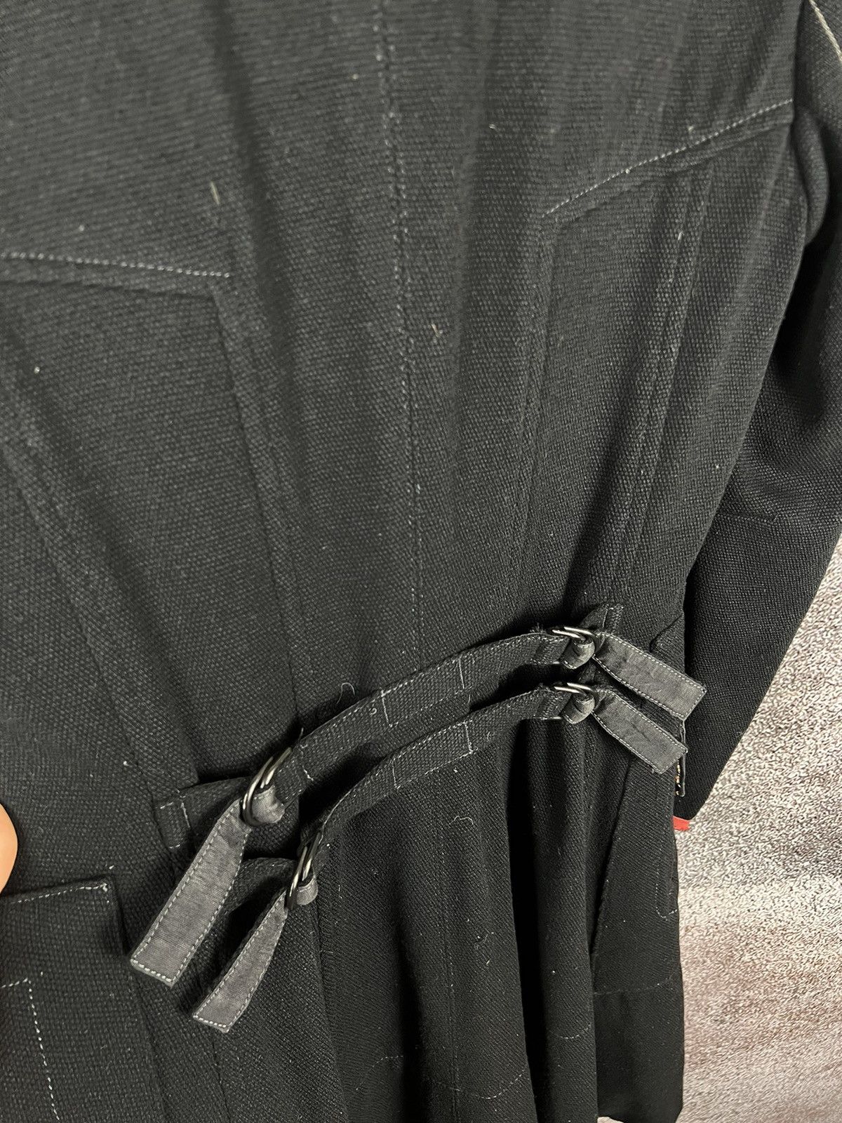 Marithe + Francois Girbaud Marithe + Francouis Girbaud wool avant-garde coat goth y2k Size M / US 6-8 / IT 42-44 - 16 Thumbnail