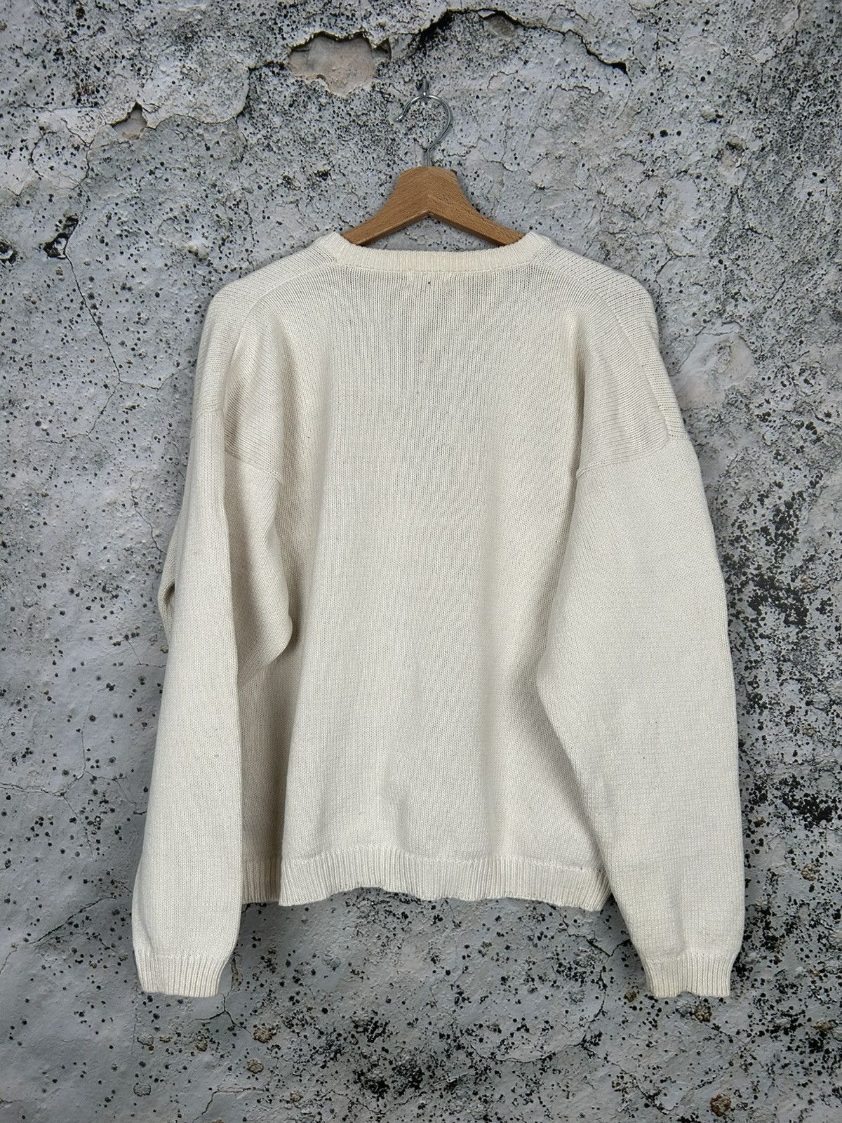 Japanese Brand Vintage Cardigan Sweater Avant Garde Japanese Flowers 90s Size US L / EU 52-54 / 3 - 5 Thumbnail