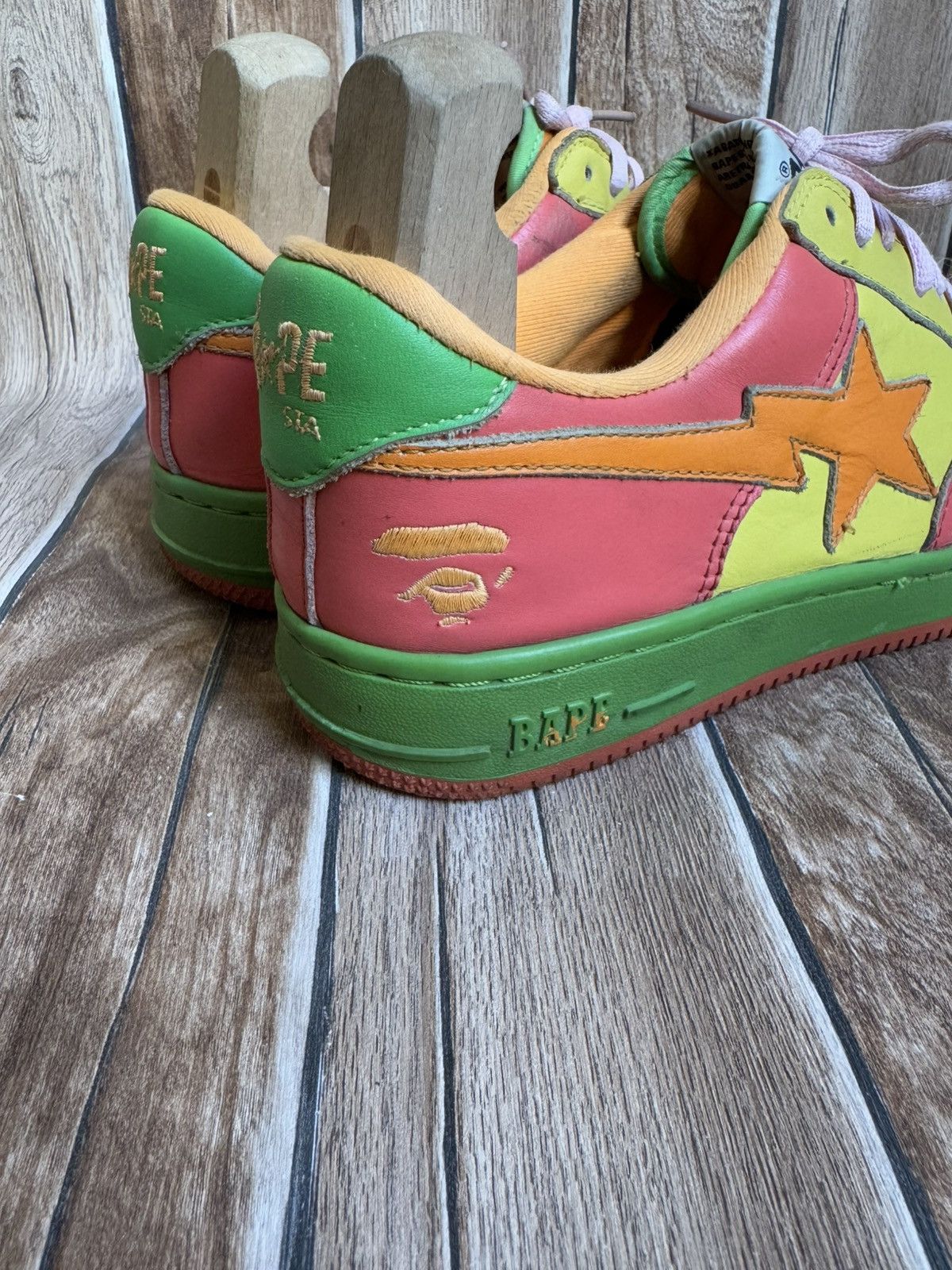 Bape × Nigo 2009 woodland camo bapesta Size US 9 / EU 42 - 15 Thumbnail