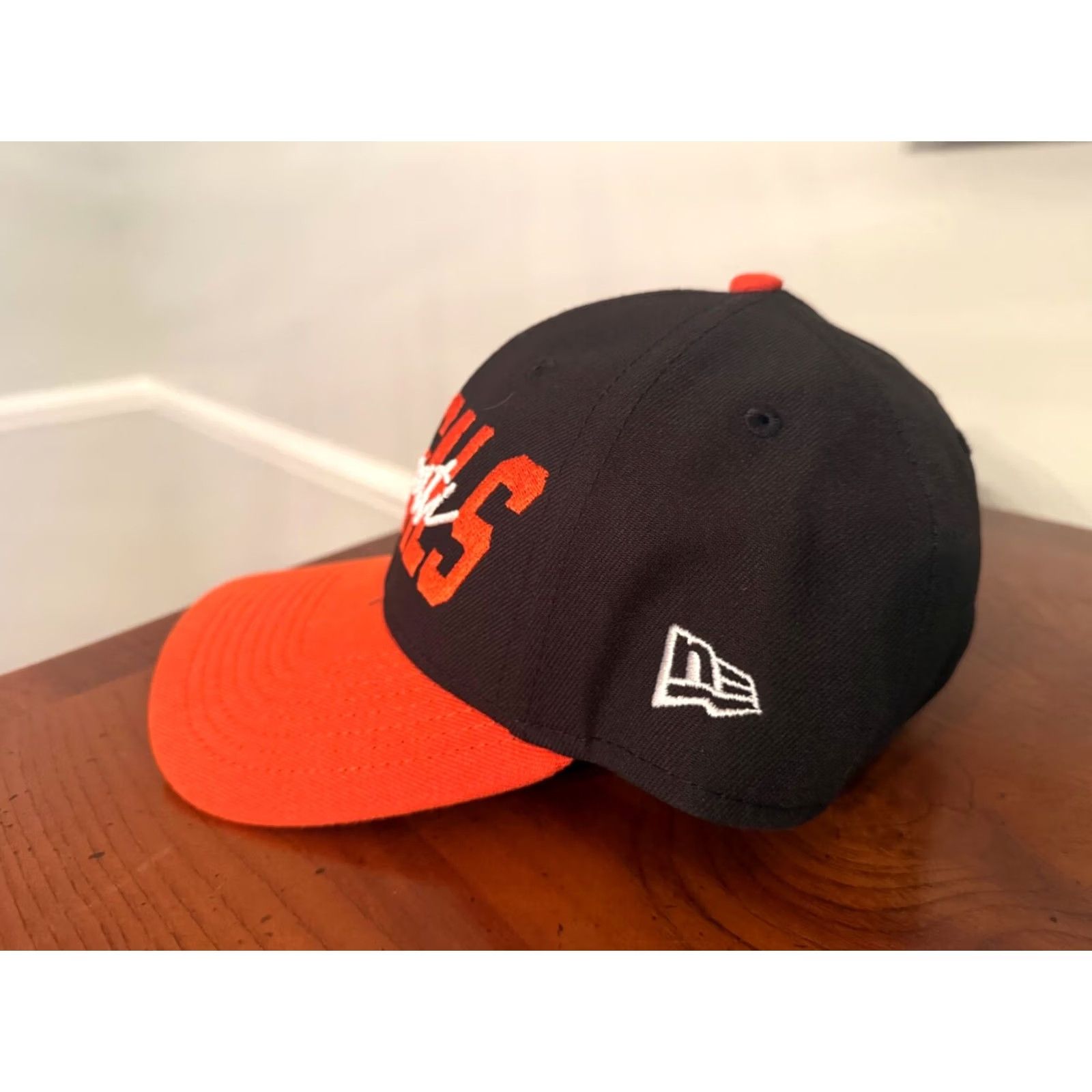 New Era Cincinnati Bengals New Era 9FORTY Adjustable Hat Snapback Black/Orange - Unisex Adults, One Size, Baseball Cap Size ONE SIZE - 2 Thumbnail