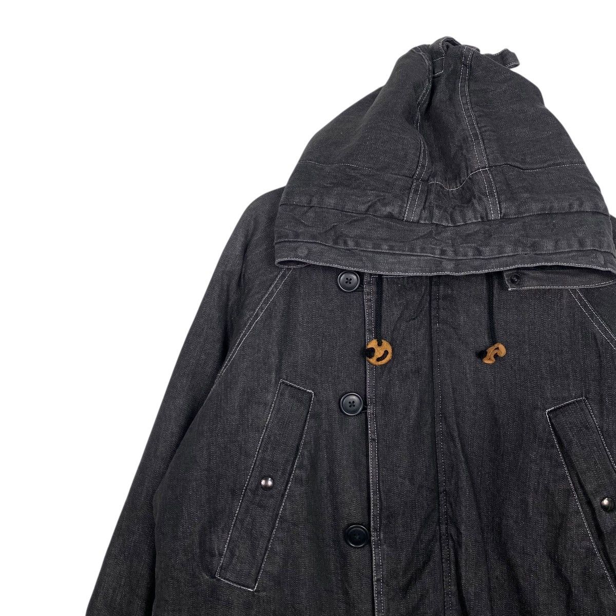 Japanese Brand × Johnbull Johnbull denim parka jacket Size US M / EU 48-50 / 2 - 6 Thumbnail