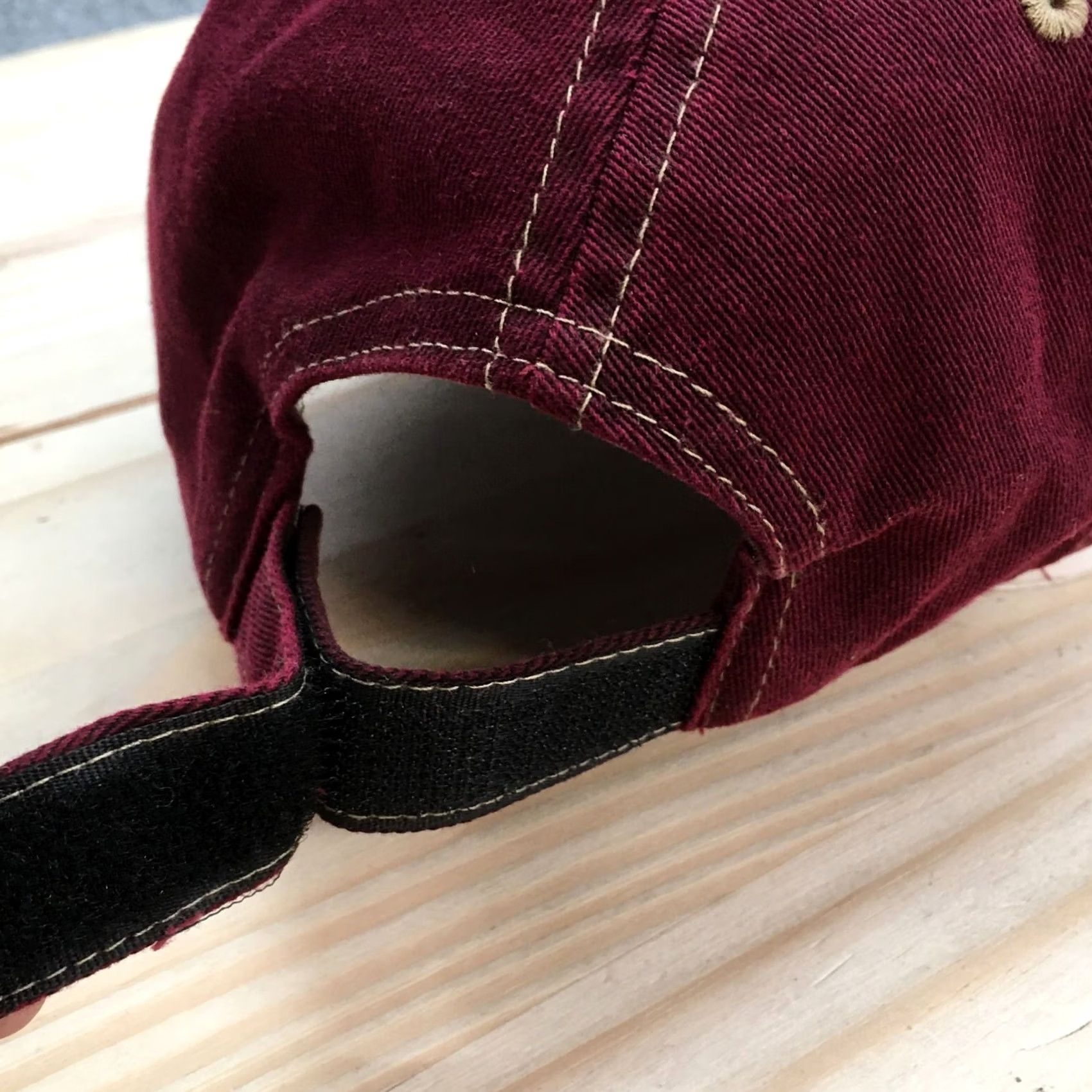 Vintage Jacobson Hat Florida Orlando EST 1875 Baseball Cap Mens OS Maroon Adjustable Hat Size ONE SIZE - 7 Thumbnail