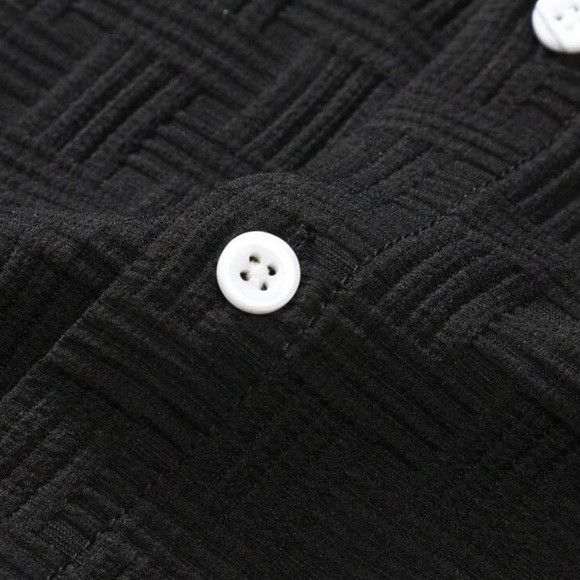 Other Black Manfinity Homme Men Solid Shirt & Short Set Size US S / EU 44-46 / 1 - 4 Thumbnail