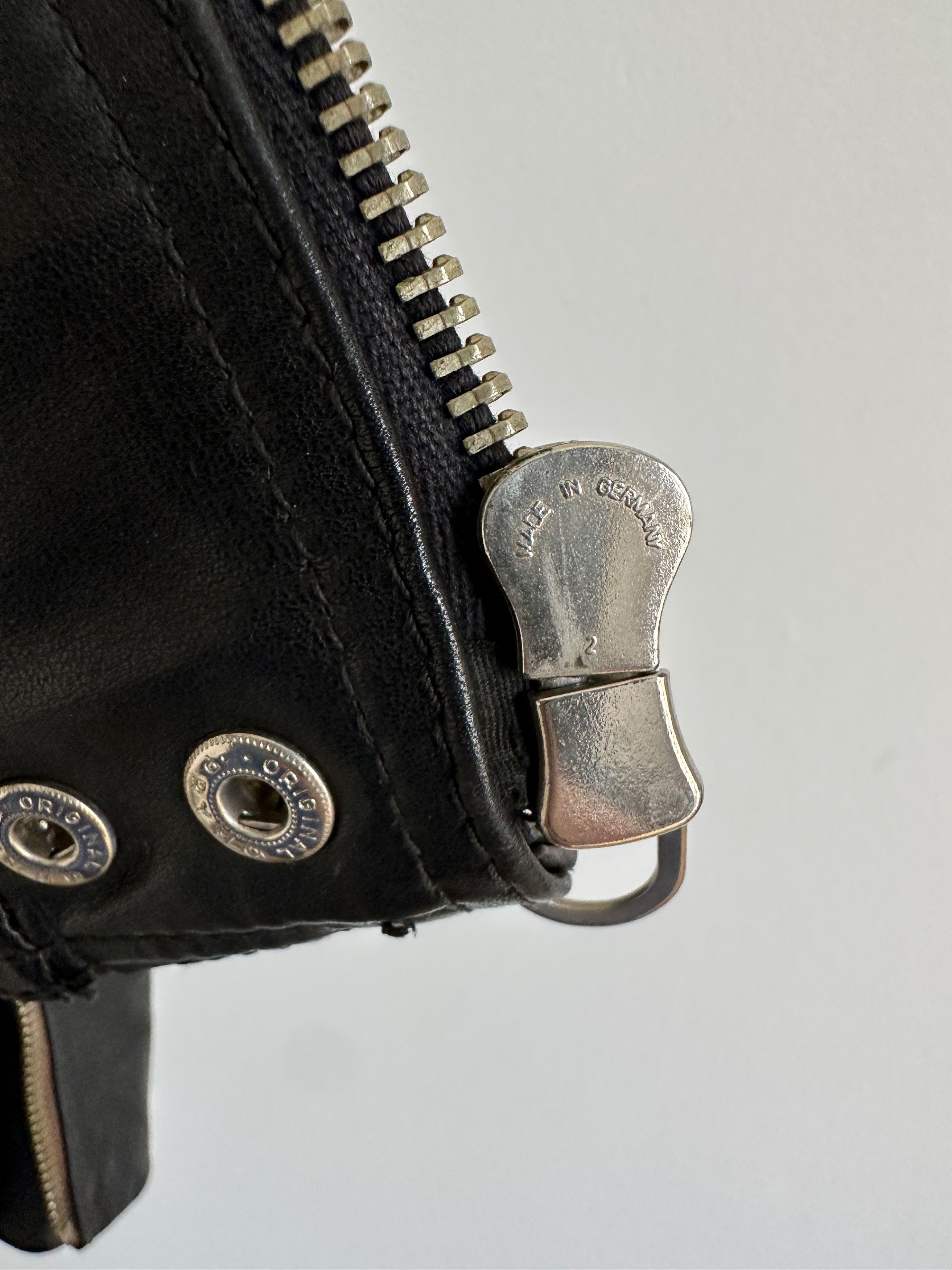 Vintage 80's HARRO vintage biker motorcycle style leather jacket Size US S / EU 44-46 / 1 - 8 Thumbnail
