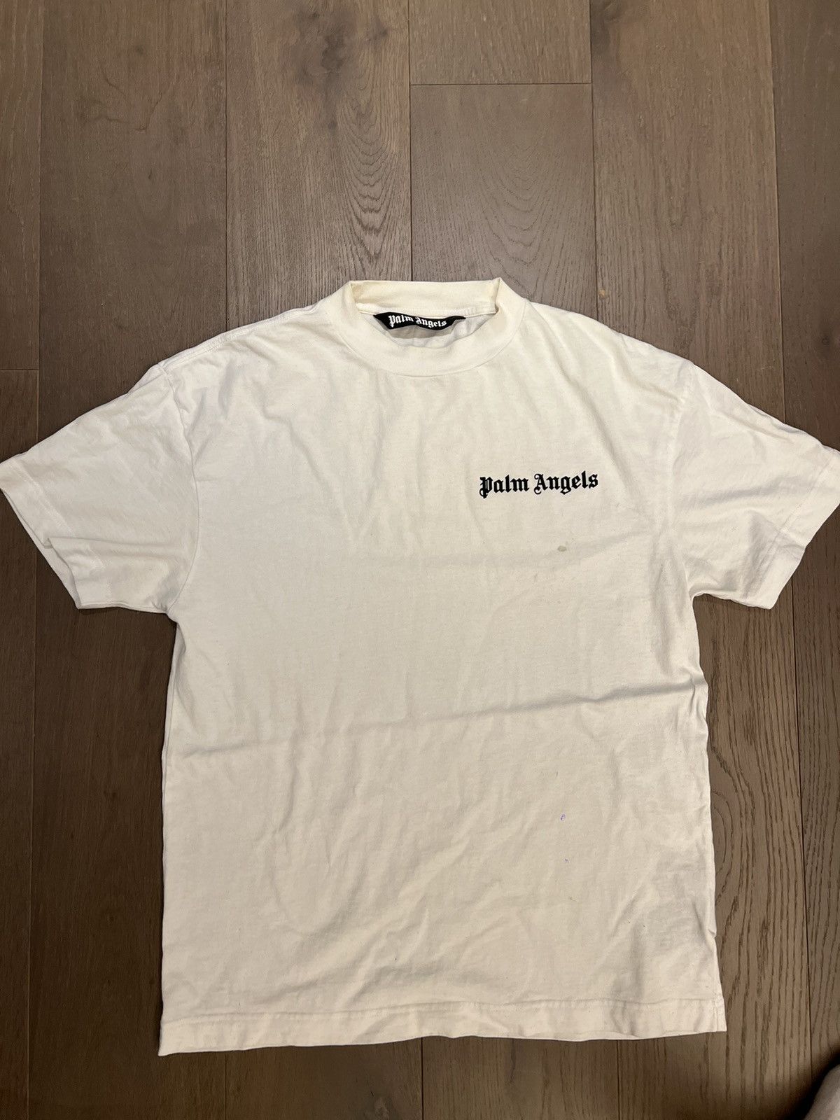 Palm Angels Palm Angels Logo T Shirt Size US L / EU 52-54 / 3 - 1 Thumbnail
