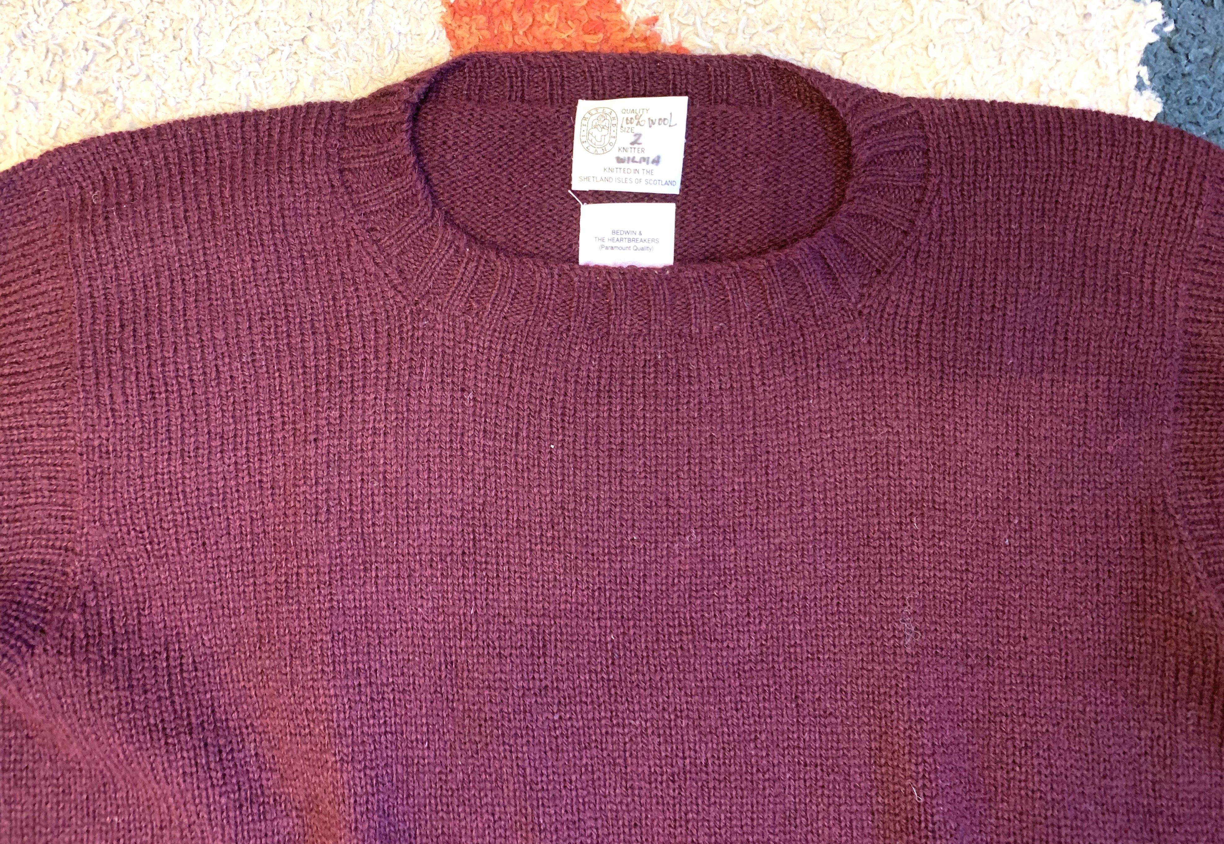 Bedwin & The Heartbreakers Bedwin and the Heartbreakers hand made sweater, size 2 (M) Size US M / EU 48-50 / 2 - 2 Thumbnail