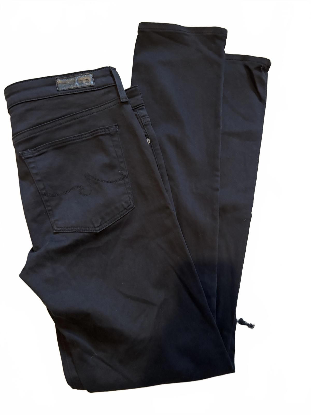 AG Adriano Goldschmied NWOT AG Adriano Goldschmied The Prima Black 27R Mid Rise Size 27" / US 4 / IT 40 - 2 Thumbnail