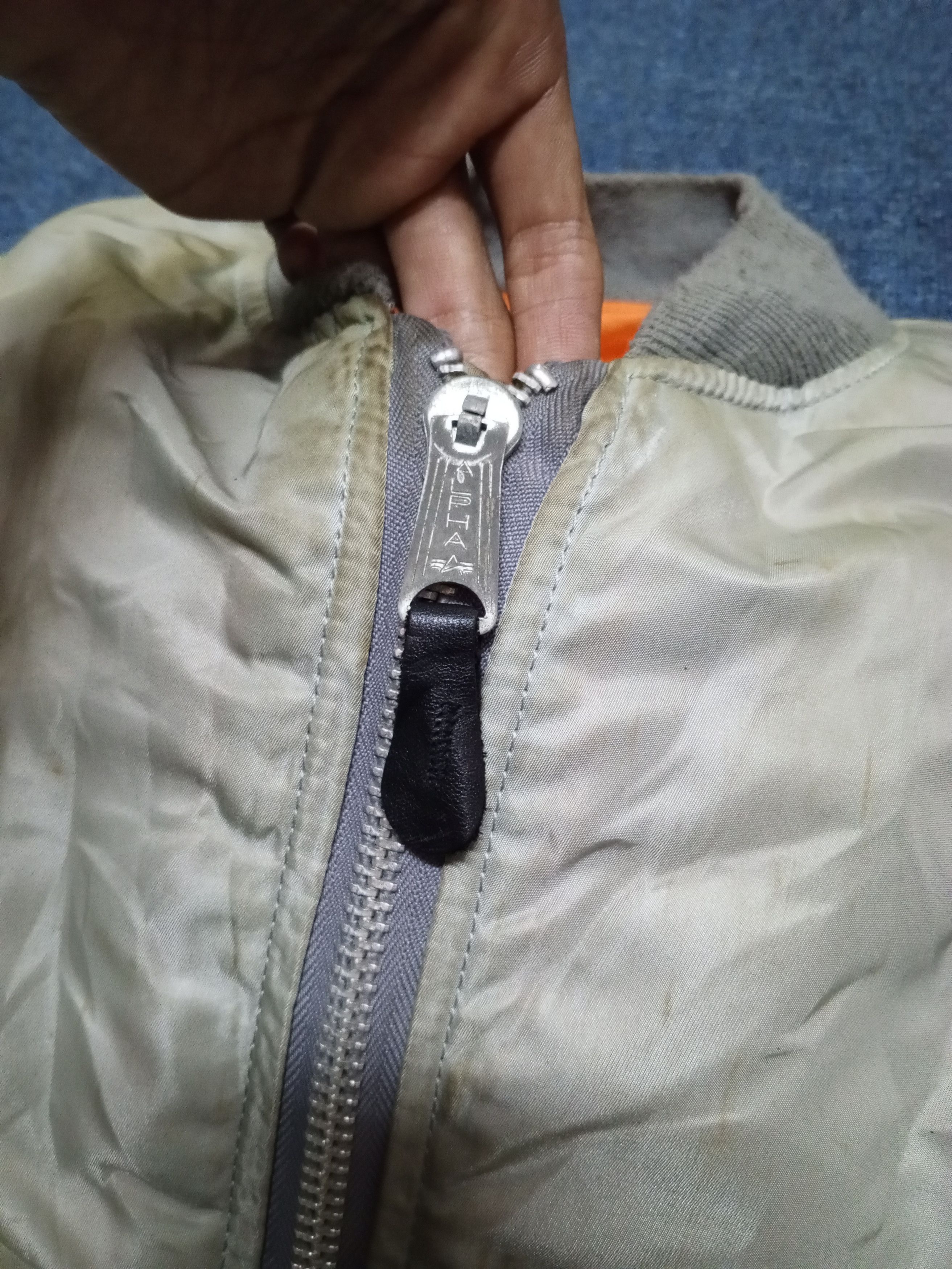 Alpha Industries × Vintage ALPHA INDUSTRIES BOMBERS JACKET Size US XL / EU 56 / 4 - 7 Thumbnail