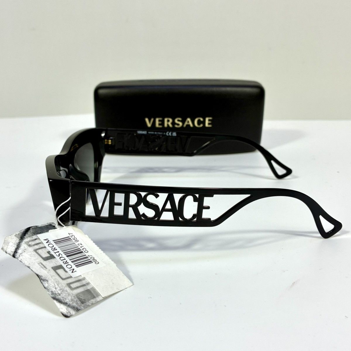 Versace Versace 53mm Irregular Sunglasses VE4432U 523211 Black NEW Size ONE SIZE - 10 Thumbnail