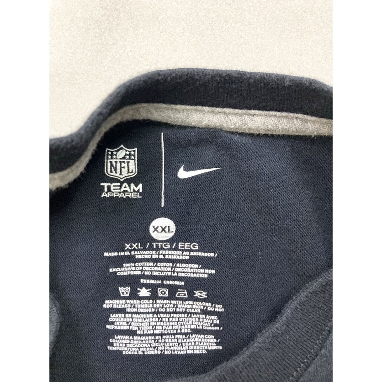 Nike Nike Steelers Graphic T-shirt Men XXL Black Short Sleeve Size US XXL / EU 58 / 5 - 5 Thumbnail