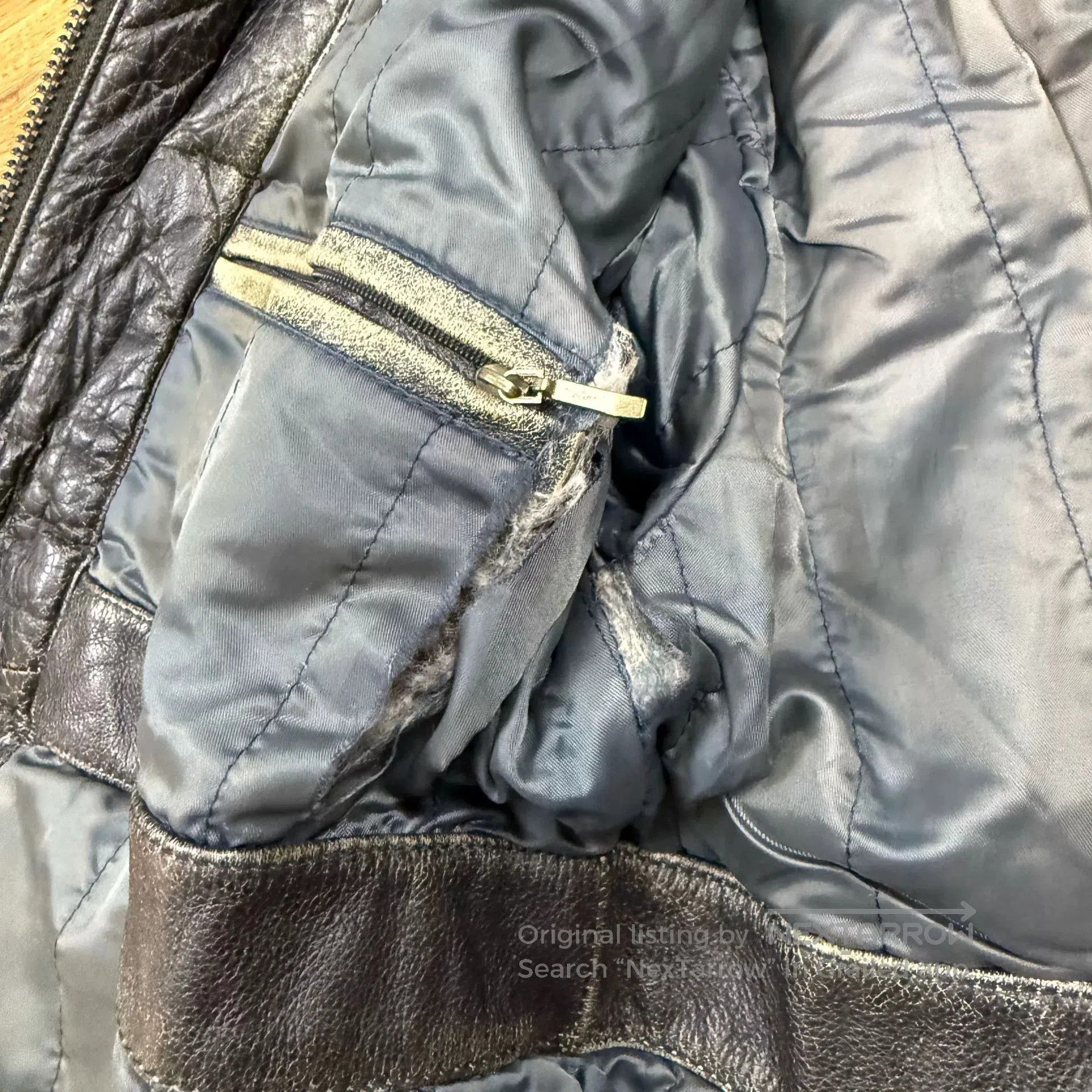 Wilsons Leather Classic Retro Wilsons Leather Jacket. Size US L / EU 52-54 / 3 - 7 Thumbnail