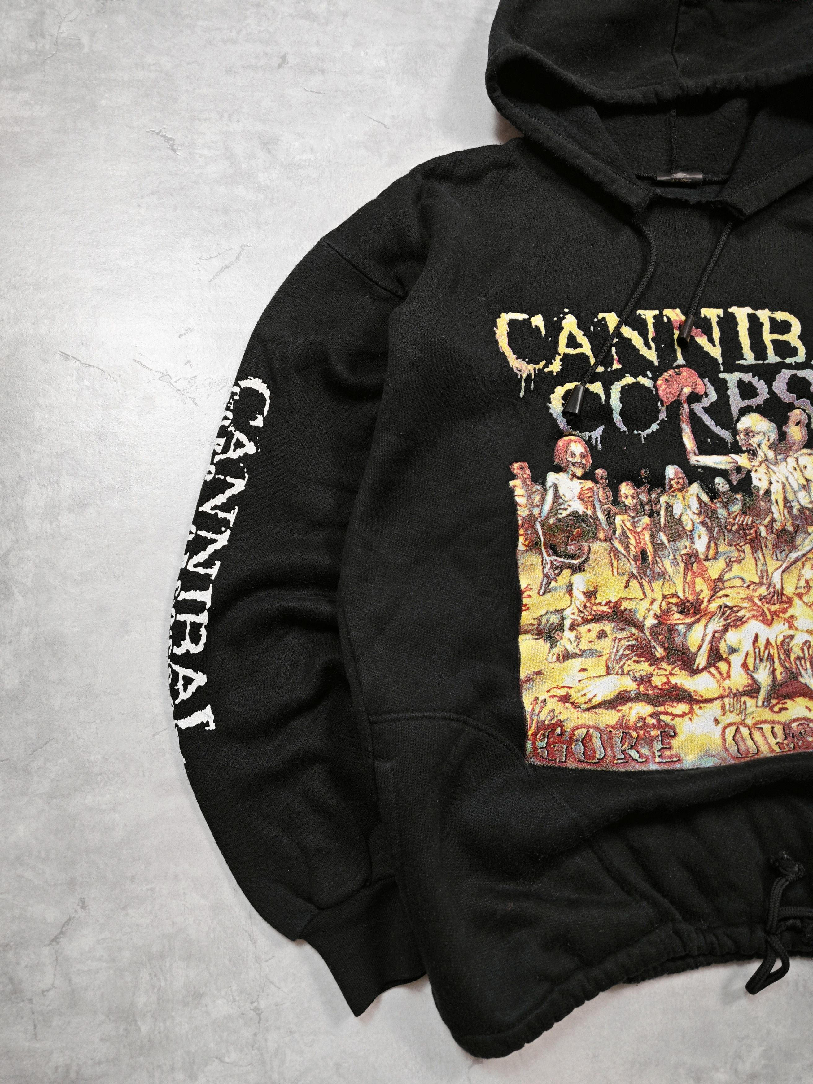 Vintage Cannibal Corpse Vintage Bootleg Hoodie Size US L / EU 52-54 / 3 - 3 Thumbnail