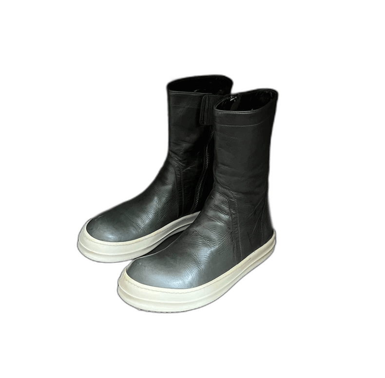 Rick Owens rickowens high-top leather boots Size US 5 / EU 37 - 1 Thumbnail