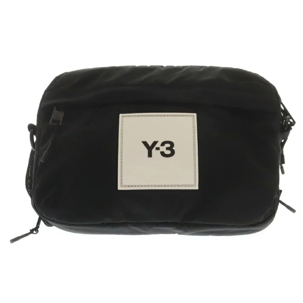 Yohji Yamamoto Yohji Yamamoto Rubber logo nylon waist bag Size ONE SIZE - 1 Thumbnail