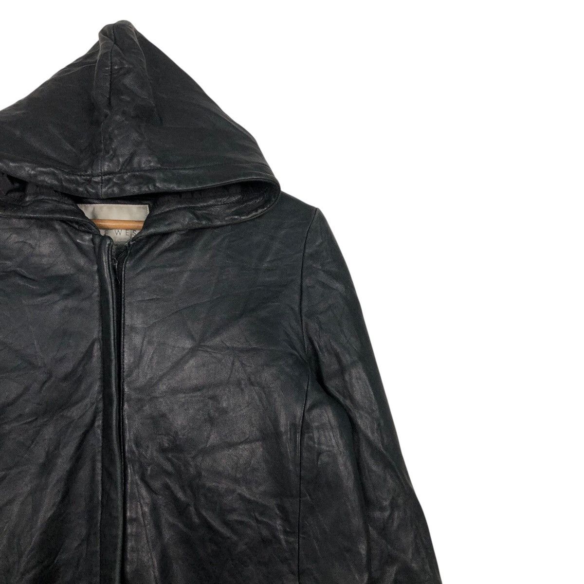 Japanese Brand 📌Rich Black Vintage Leather Jacket Nine West Issey Miyake Size US M / EU 48-50 / 2 - 7 Thumbnail