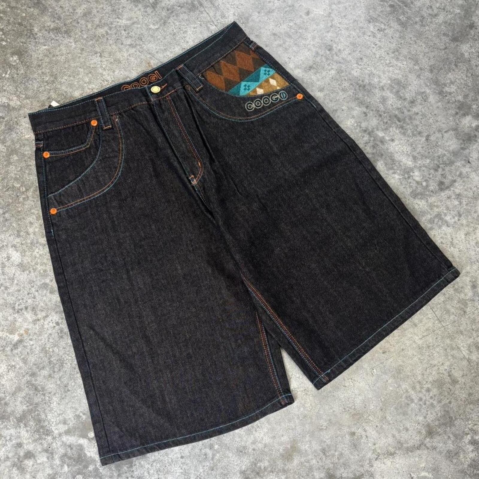 Coogi Coogi Y2K Wide Leg Baggy Gothic Grunge Jorts Size US 36 / EU 52 - 6 Thumbnail