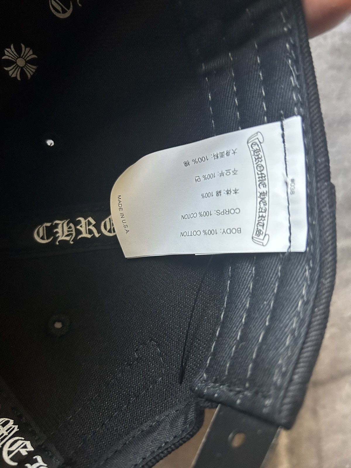 Chrome Hearts Chrome hearts Scroll hat Size ONE SIZE - 4 Thumbnail