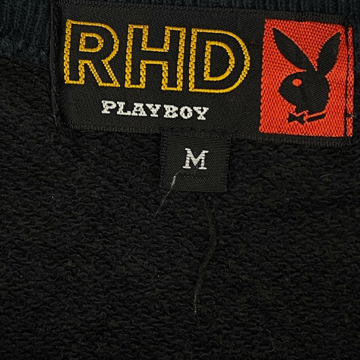 Playboy × Vintage Vintage Playboy Crewneck Sweatshirt Black Sweater Pullover Size US M / EU 48-50 / 2 - 5 Thumbnail