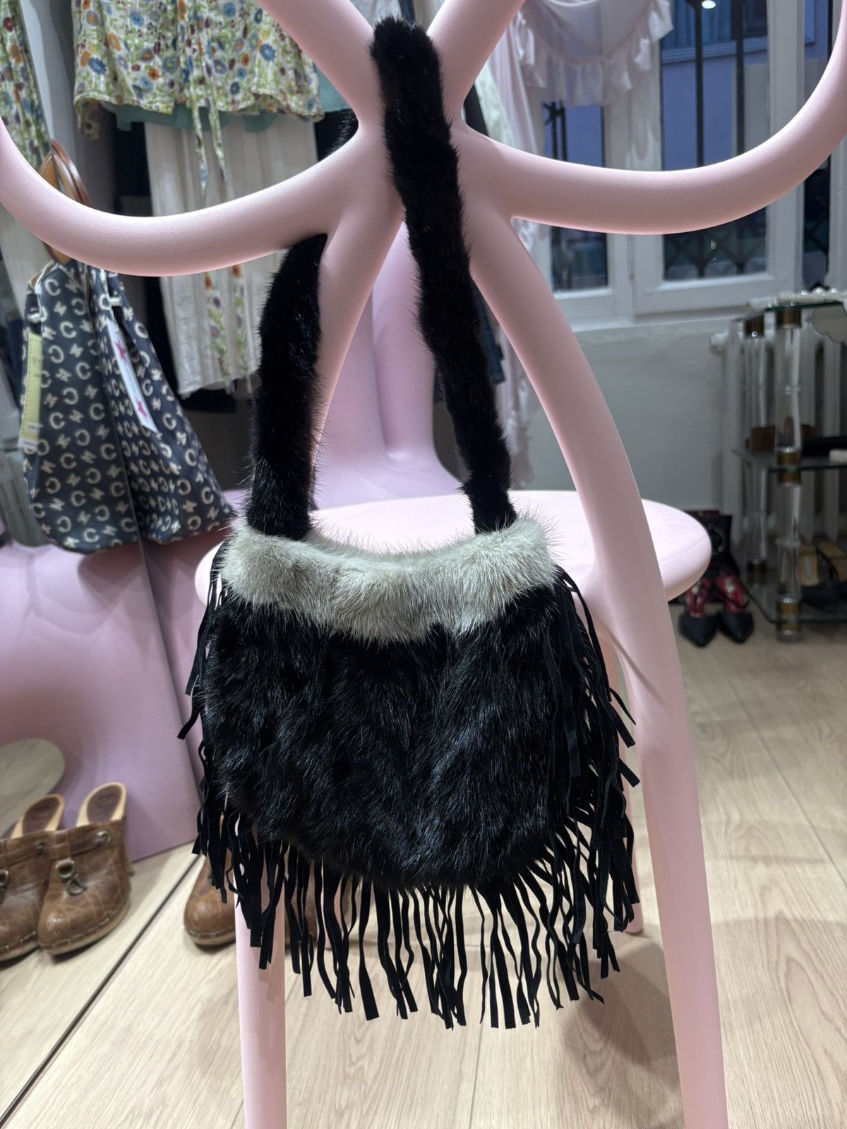 Vintage fur bag Size ONE SIZE - 6 Thumbnail