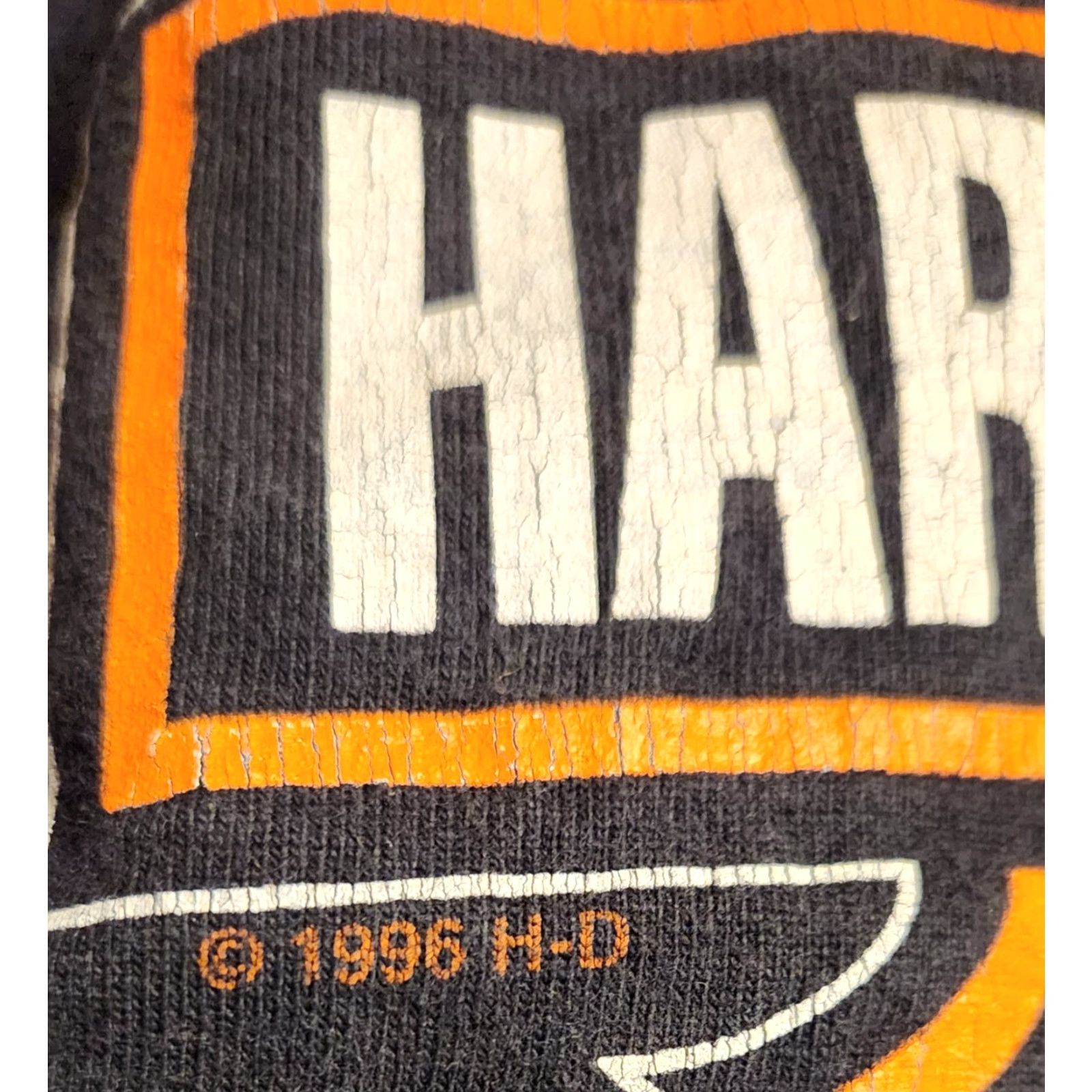 Harley Davidson VINTAGE Harley-Davidson STADIUM T Shirt Mens L Black 1996 London England HD USA Graphic Tee Mens L Decade 1990s Size US L / EU 52-54 / 3 - 5 Thumbnail