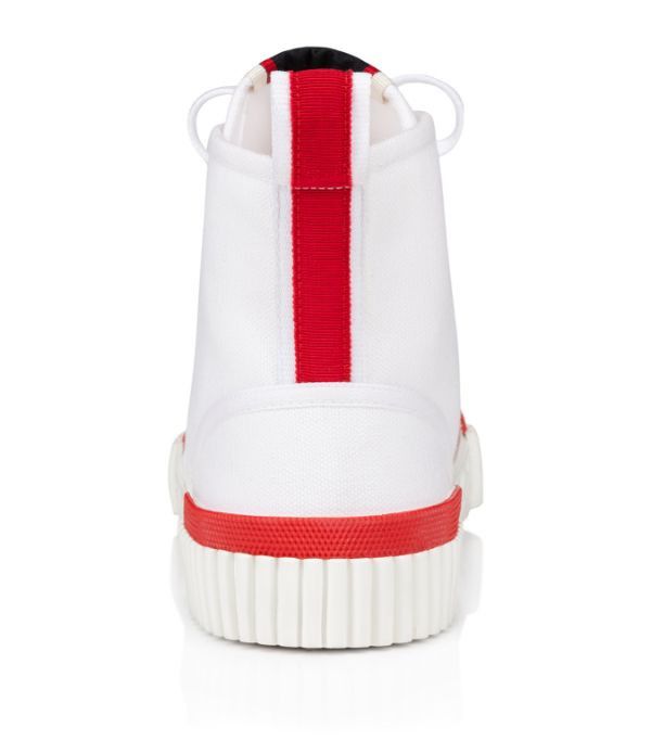Christian Louboutin o1s1wg110924 Pedro Donna Flats in White Size US 6 / IT 36 - 3 Thumbnail