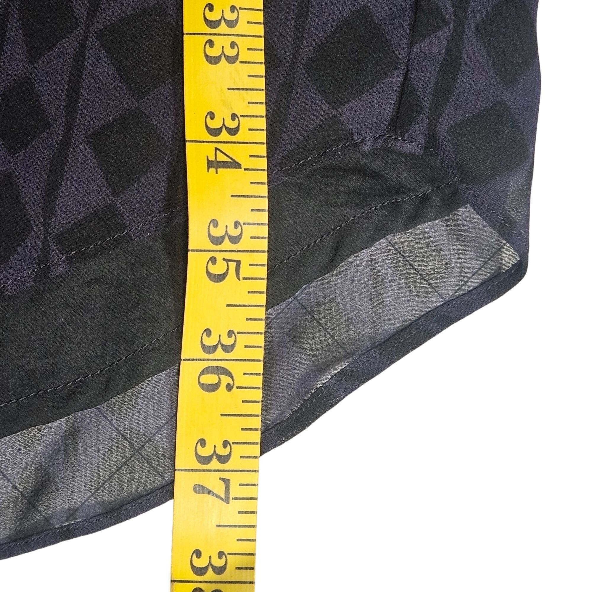 Other Cabi Women Tunic Top XS Geometric Print Purple Gray Light Ac Size XS / US 0-2 / IT 36-38 - 11 Thumbnail