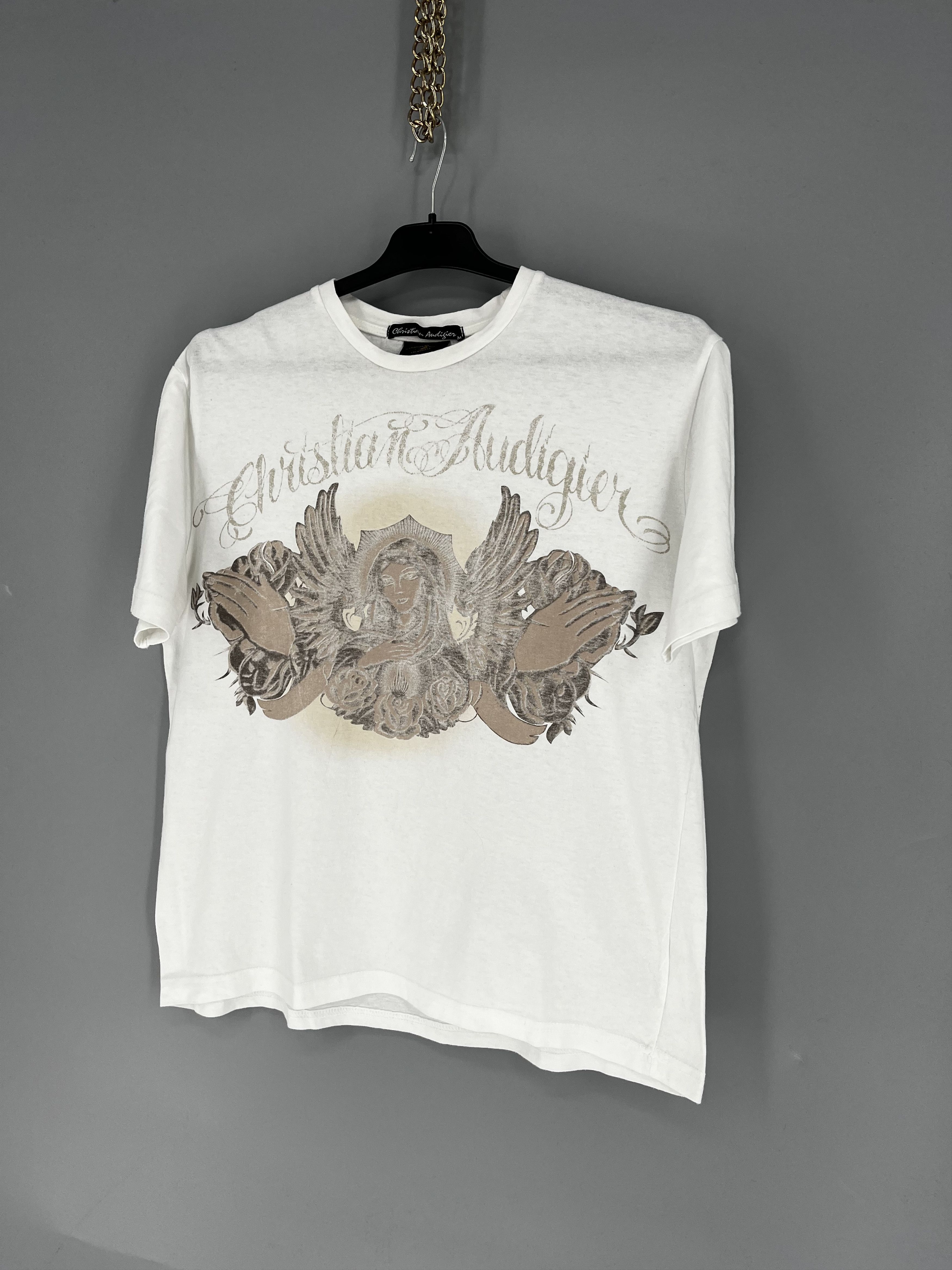 Christian Audigier Vintage Y2K Christian Audigier Women’s T-Shirt Size L / US 10 / IT 46 - 3 Thumbnail