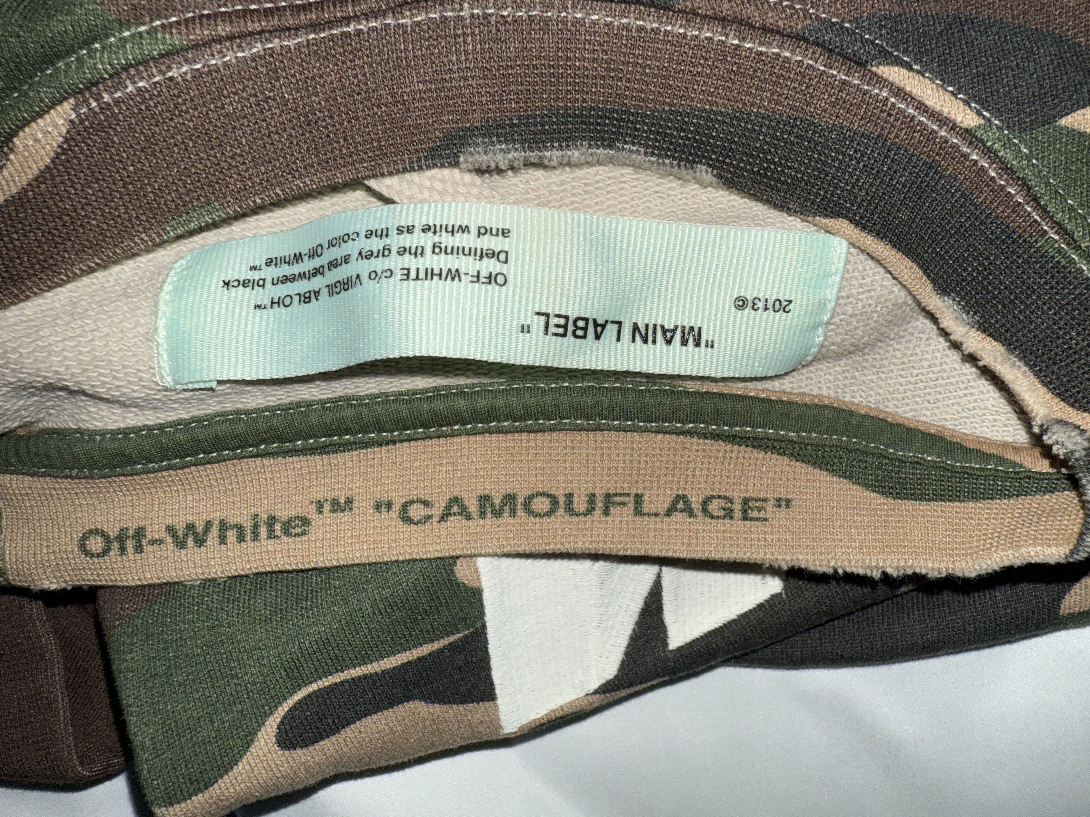 Off-White Off white camouflage sweater Size US M / EU 48-50 / 2 - 3 Thumbnail