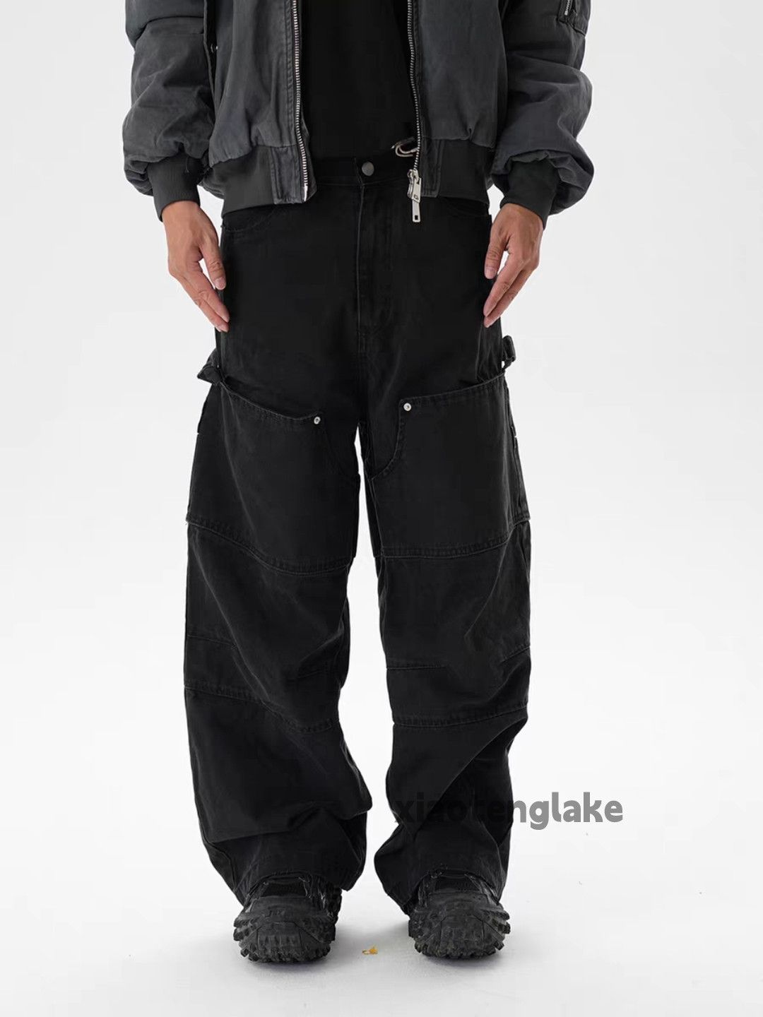 Vintage ltx vintage loose baggy skate hiphop carpenter pants Size US 36 / EU 52 - 1 Thumbnail