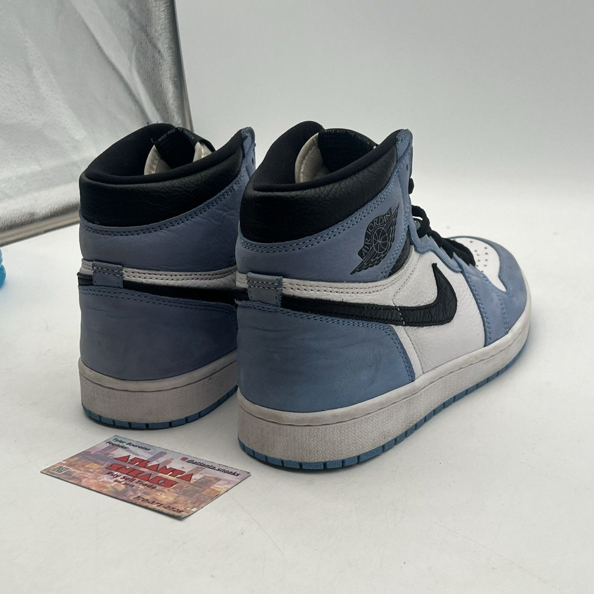 Nike Air Jordan 1 High University blue Size US 8.5 / EU 41-42 - 5 Thumbnail