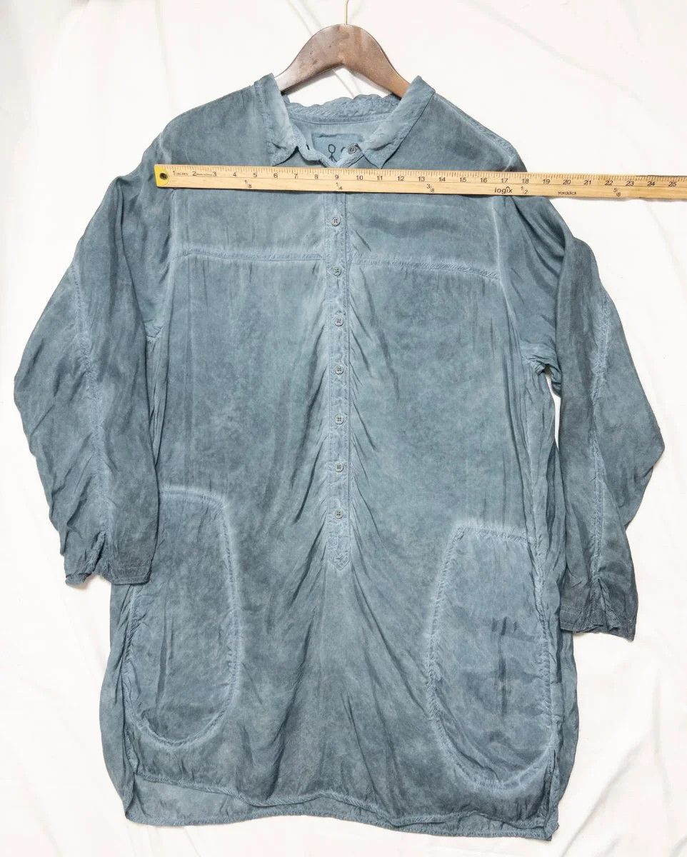 Johnny Was Pete&greta by Johnny Was — Blouse | 100% Cupra · Sz L Size L / US 10 / IT 46 - 5 Thumbnail