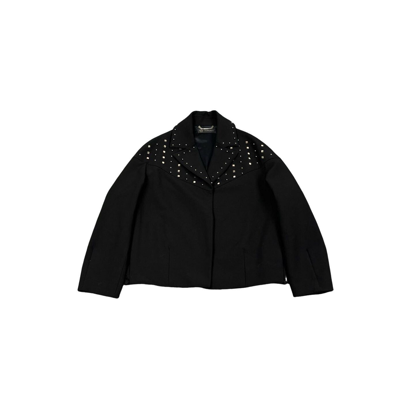 Versace Versace Studded Western Jacket IT 42 Size M / US 6-8 / IT 42-44 - 1 Thumbnail