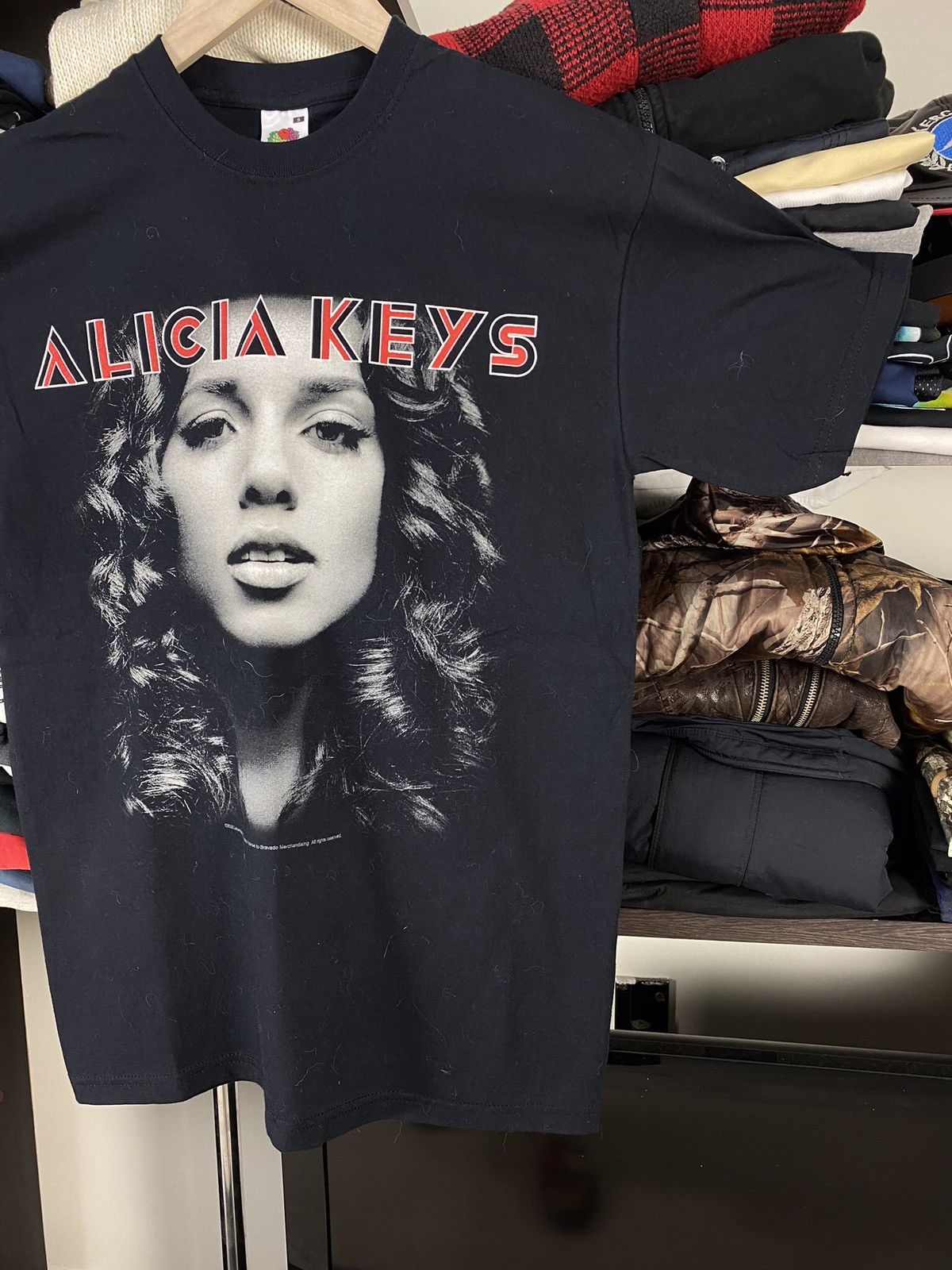 Band Tees × Vintage Vintage Alicia Keys Tour Graphic T Shirt rare Size US S / EU 44-46 / 1 - 4 Thumbnail