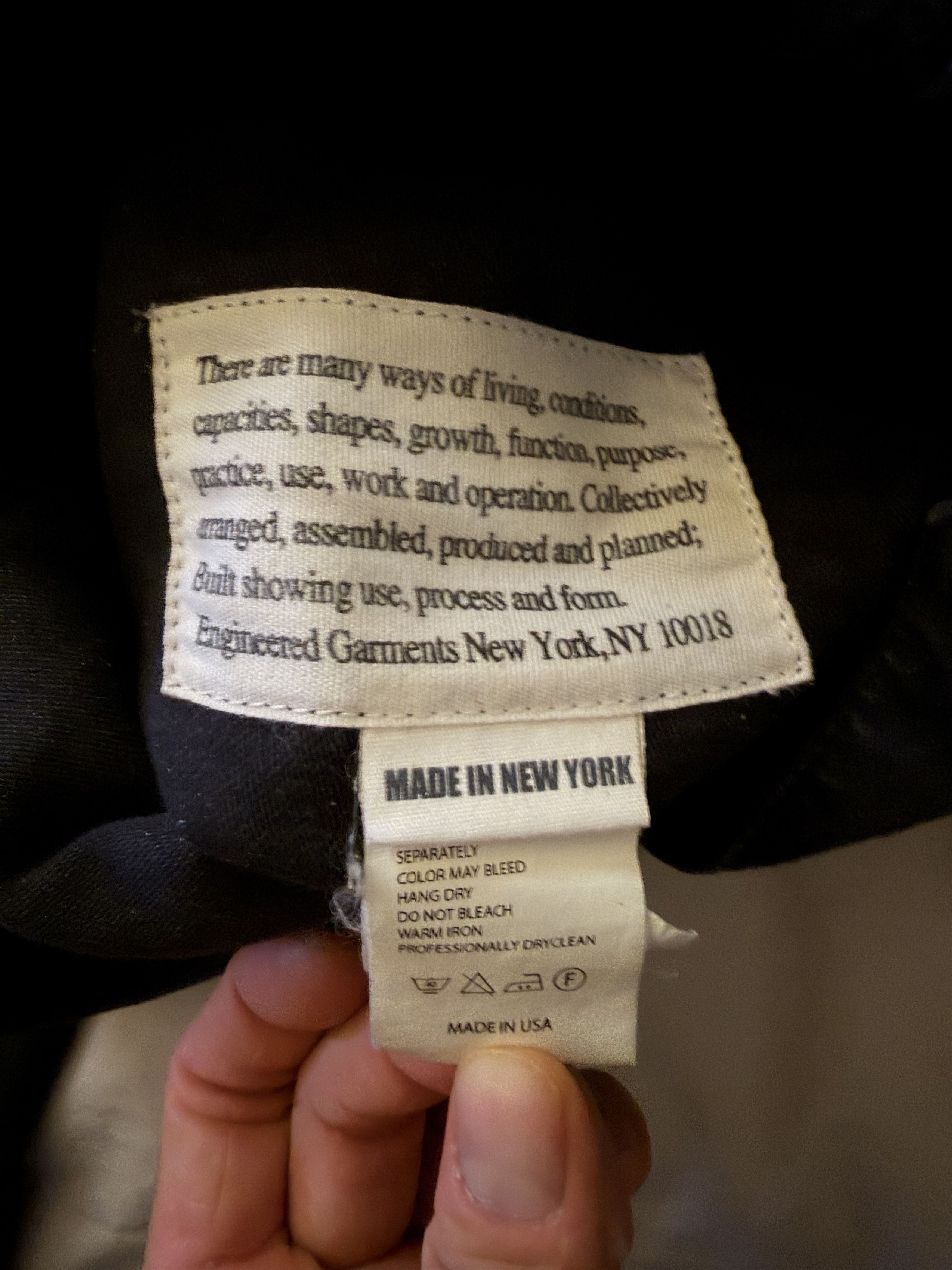 Engineered Garments black fatigues Size US 28 / EU 44 - 4 Thumbnail
