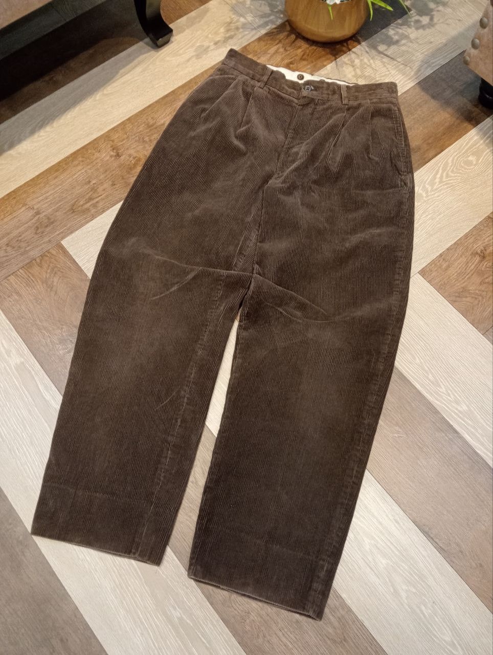 Yohji Yamamoto VINTAGE YOHJI YAMAMOTO AAR DURBAN BAGGY CORDUROY PANTS Size US 30 / EU 46 - 2 Thumbnail