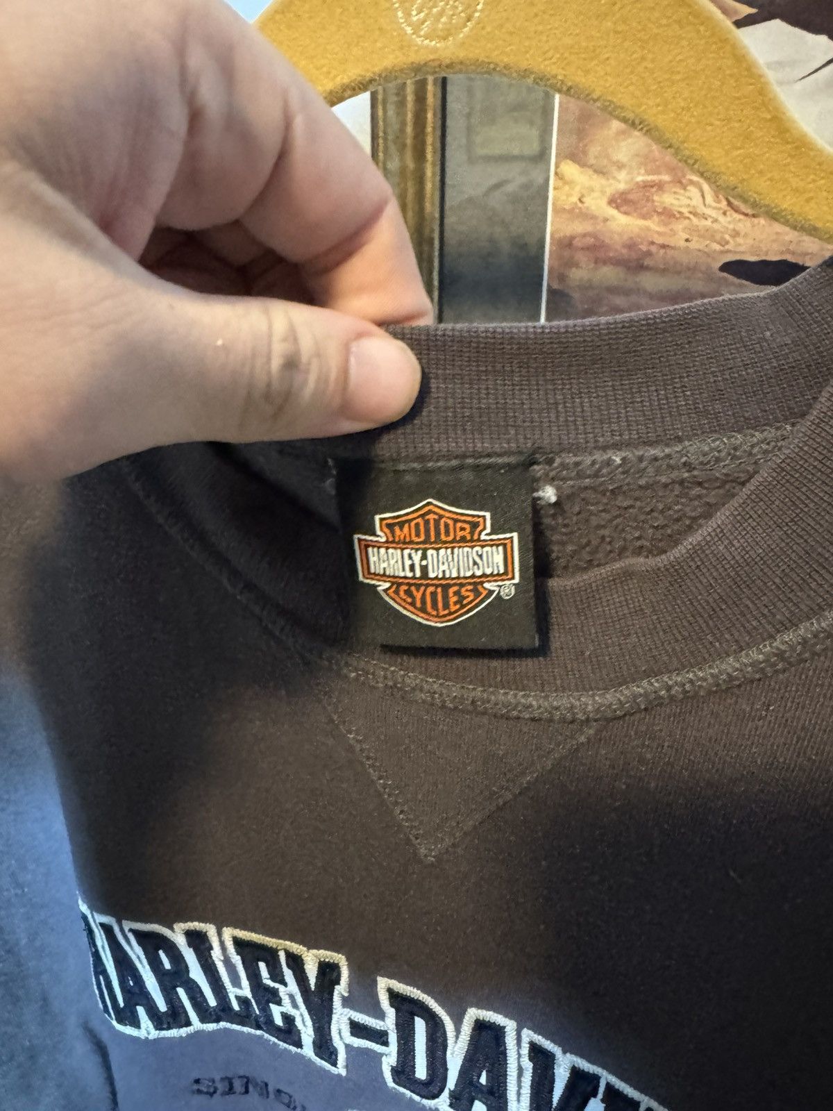 Harley Davidson Vintage Harley Davidson Sweatshirt Size US XXL / EU 58 / 5 - 7 Thumbnail