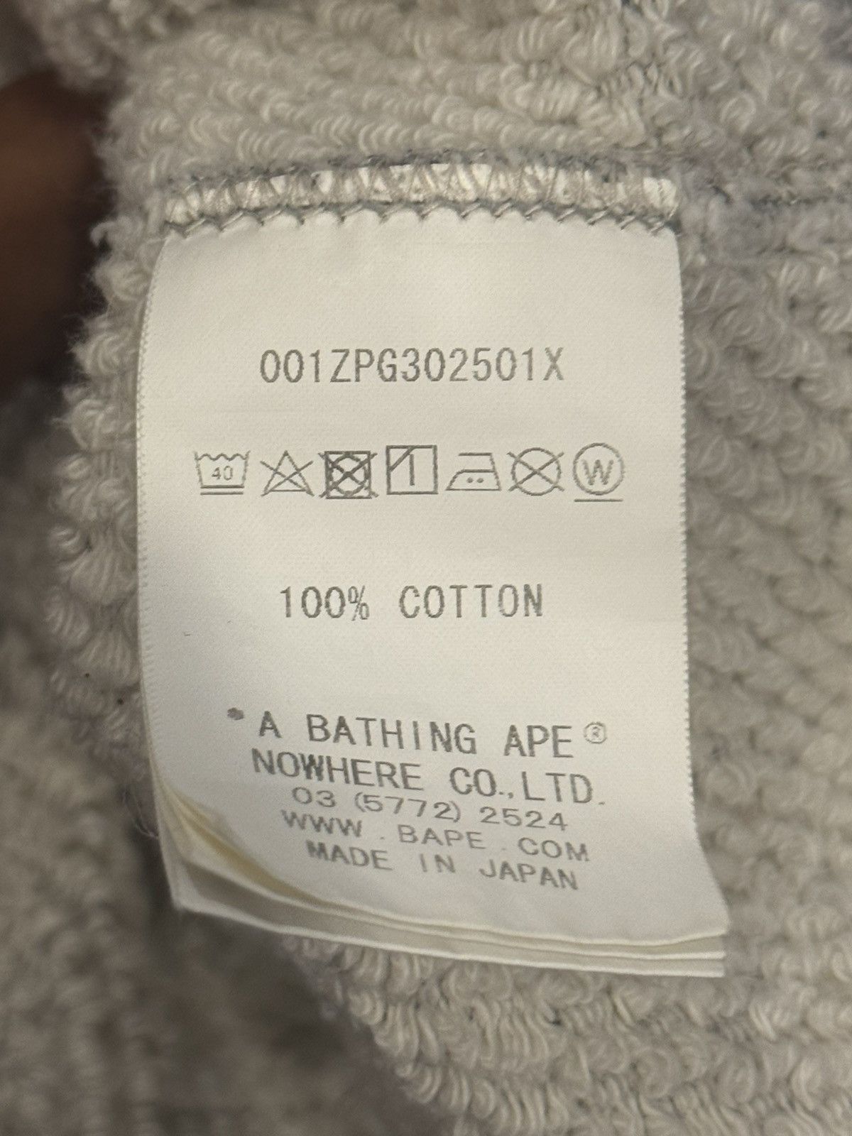 Bape A BATHING APE® One Point Regular Fit Full Zip Hoodie. Size S / US 4 / IT 40 - 18 Thumbnail