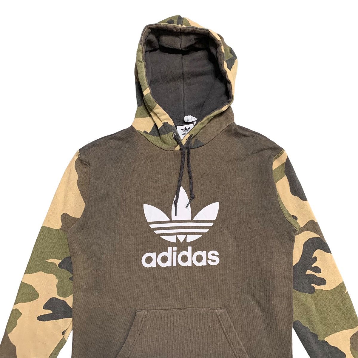 Adidas Adidas Big Logo Camo Hoodie Size US M / EU 48-50 / 2 - 4 Thumbnail