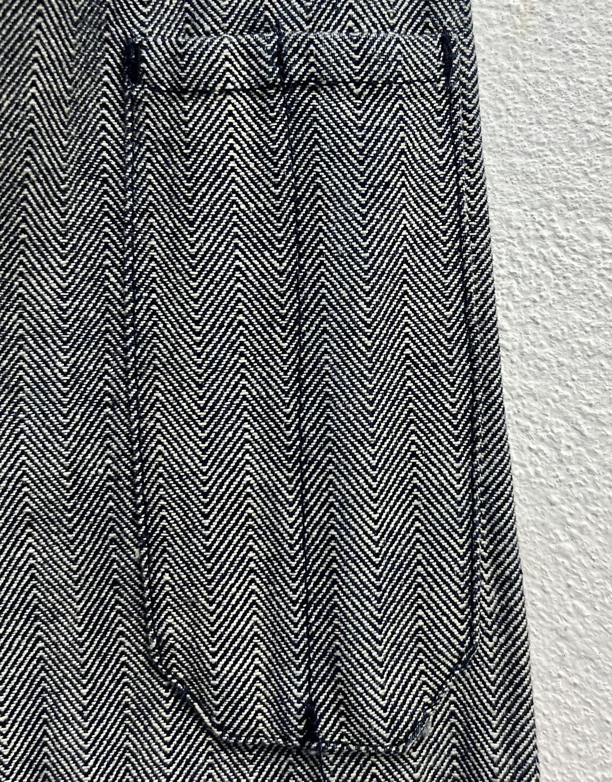 Vintage Vintage TEAGLES Herringbone Denim Coveralls Japanes Workwear Size US 39 - 11 Thumbnail